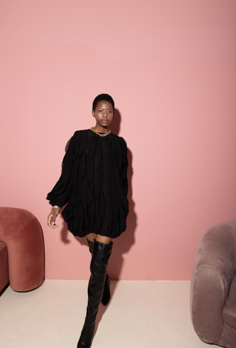 Платье ZEFIR BLACK - фото 83177