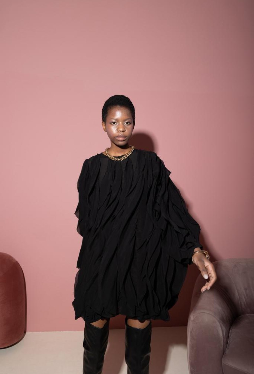 Платье ZEFIR BLACK - фото 83178