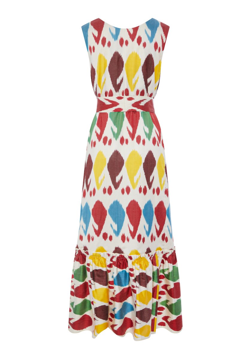 Шелковое платье LILI - фото 83394