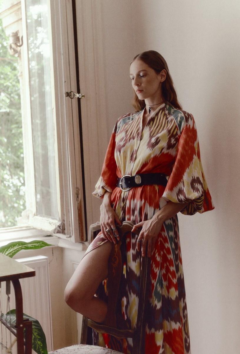 Платье-кимоно BELLE - фото 83406