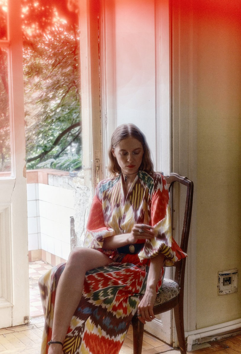 Платье-кимоно BELLE - фото 83407