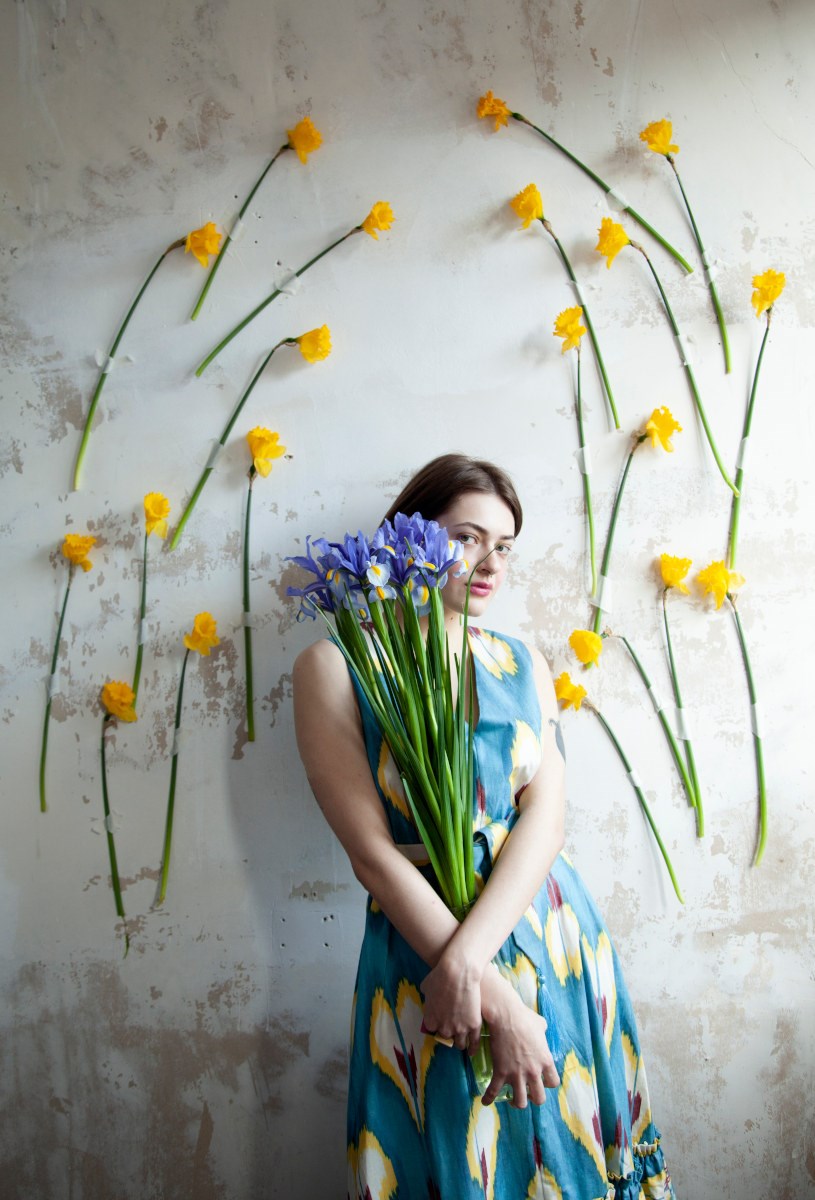 Платье-сарафан GERDA BLUE - фото 83417