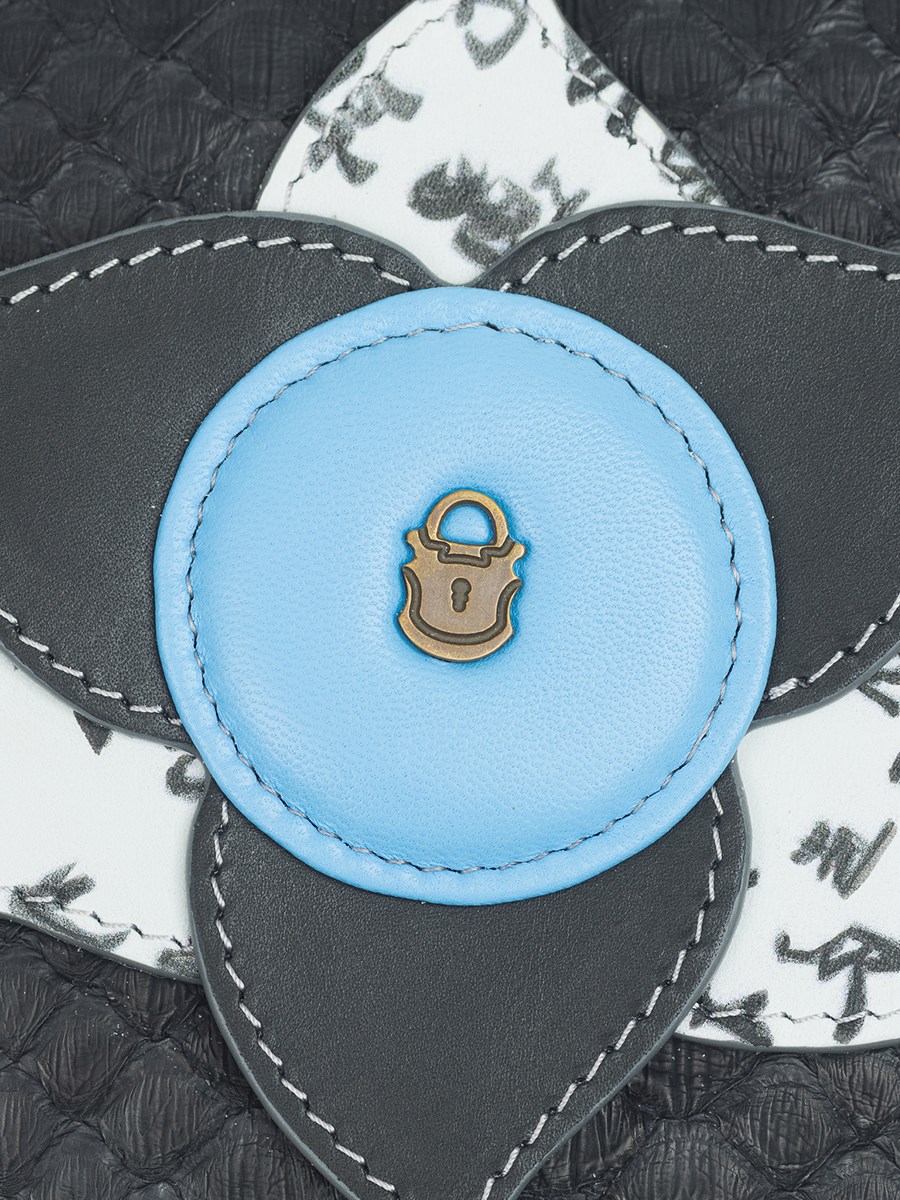 Клатч WOKBAG black lotos - фото 83507