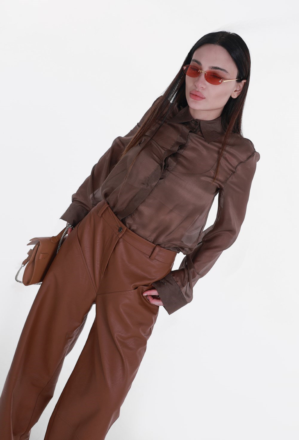 Блузка шифон - фото 83726