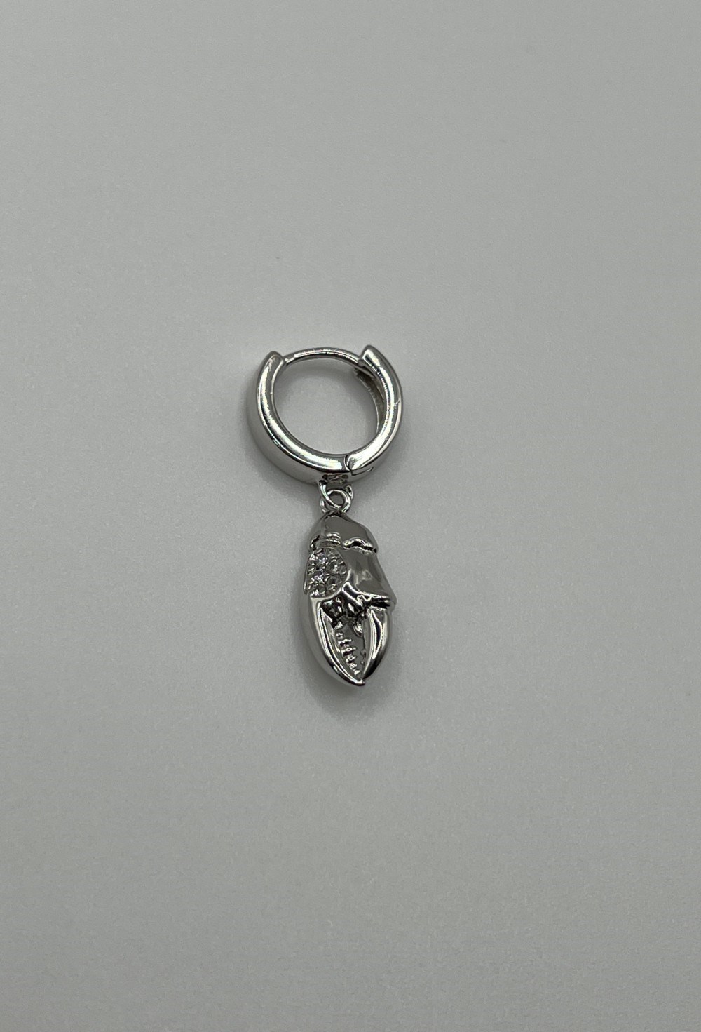 Моносерьга с клешней - фото 83896