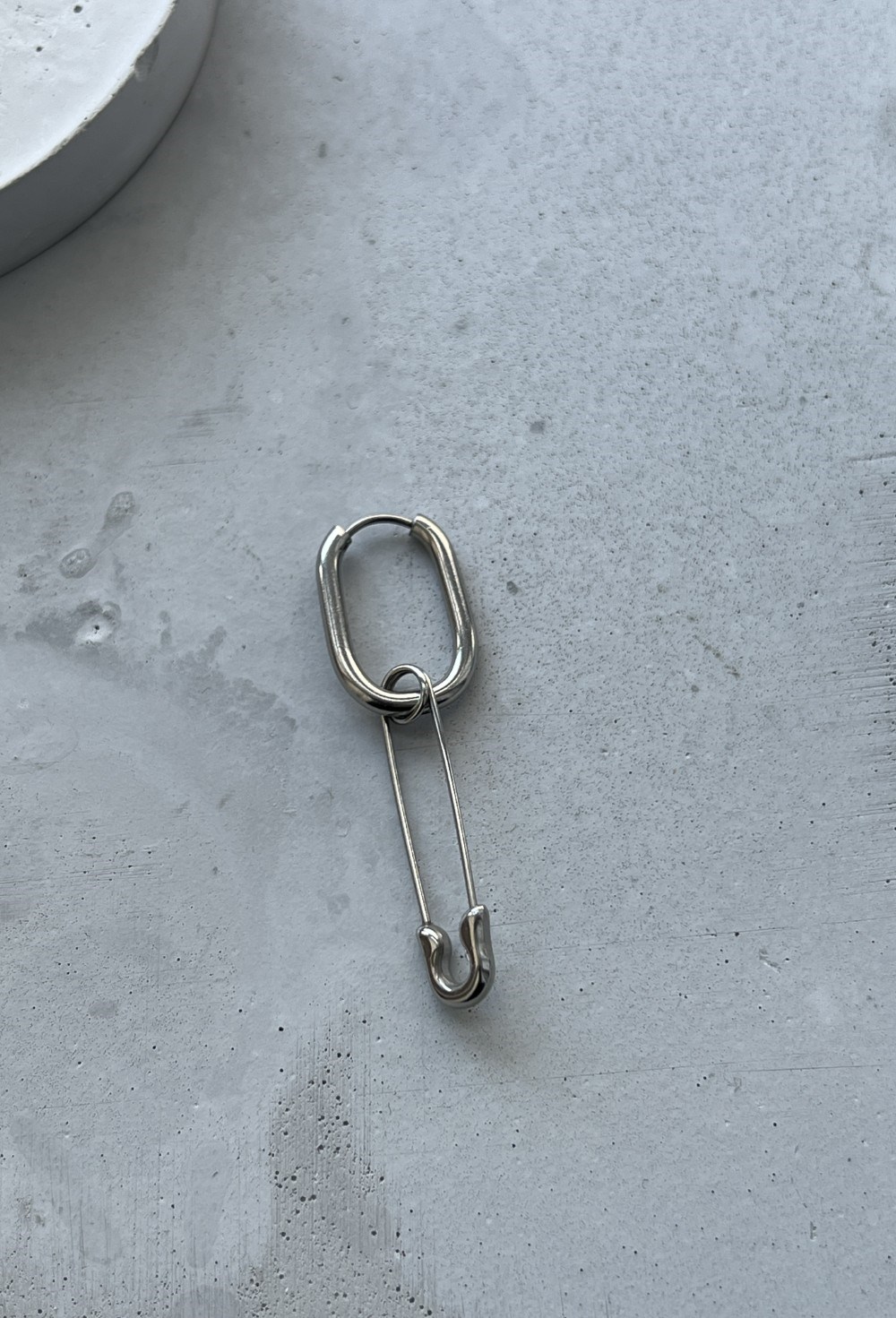 Моносерьга с булавкой - фото 83906