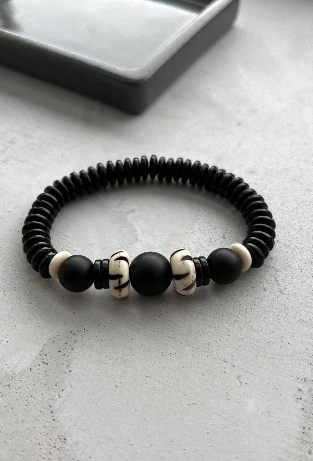 Браслет из натуральных бусин - фото 83954