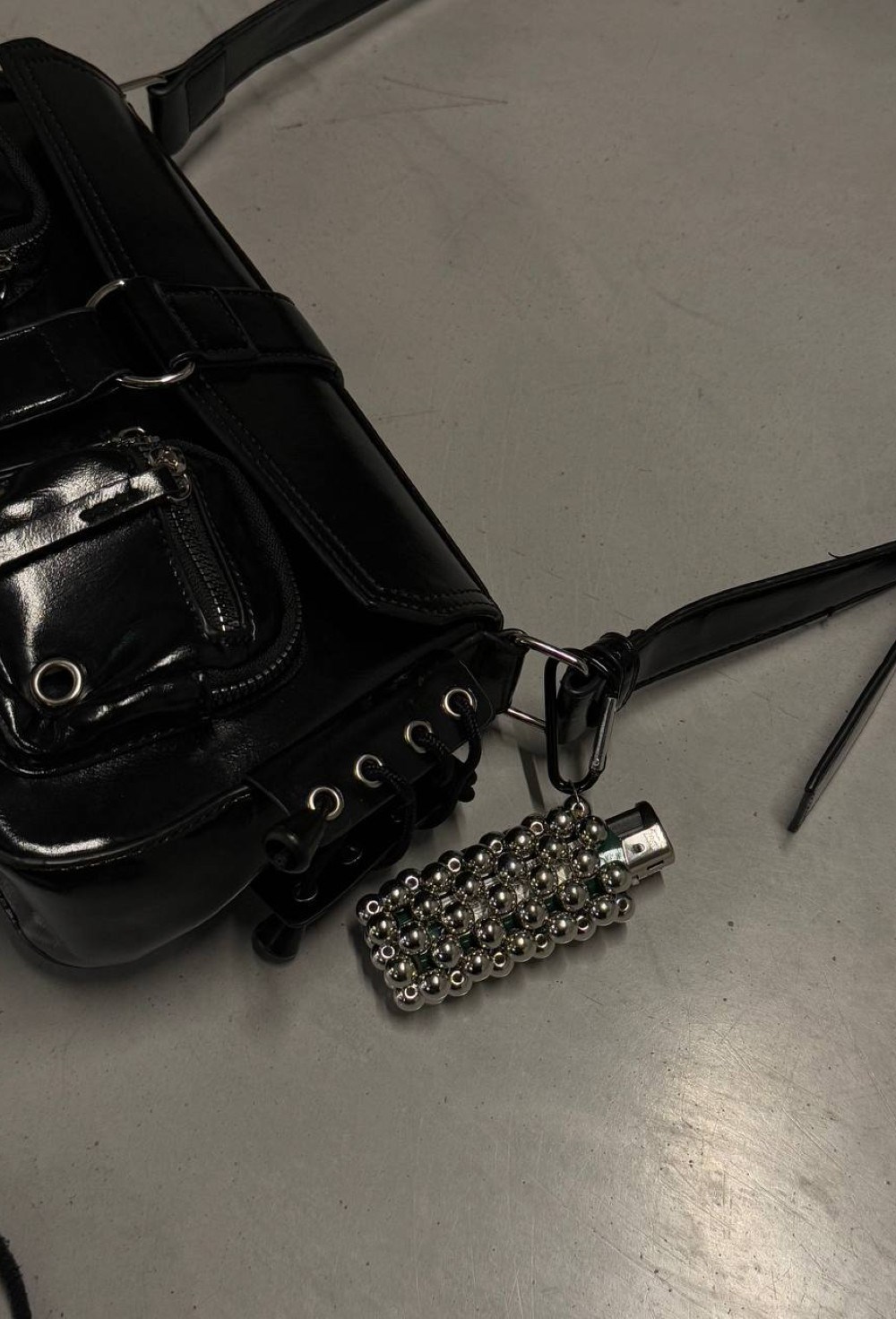 silver lighter case - фото 84116