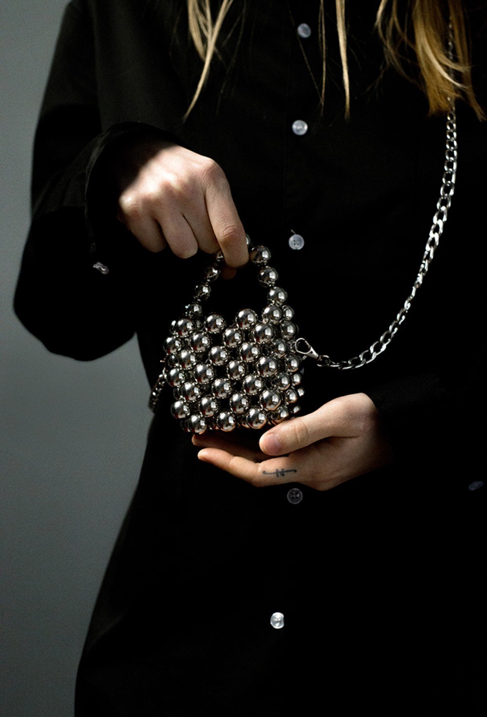 mini metal bag - фото 84130