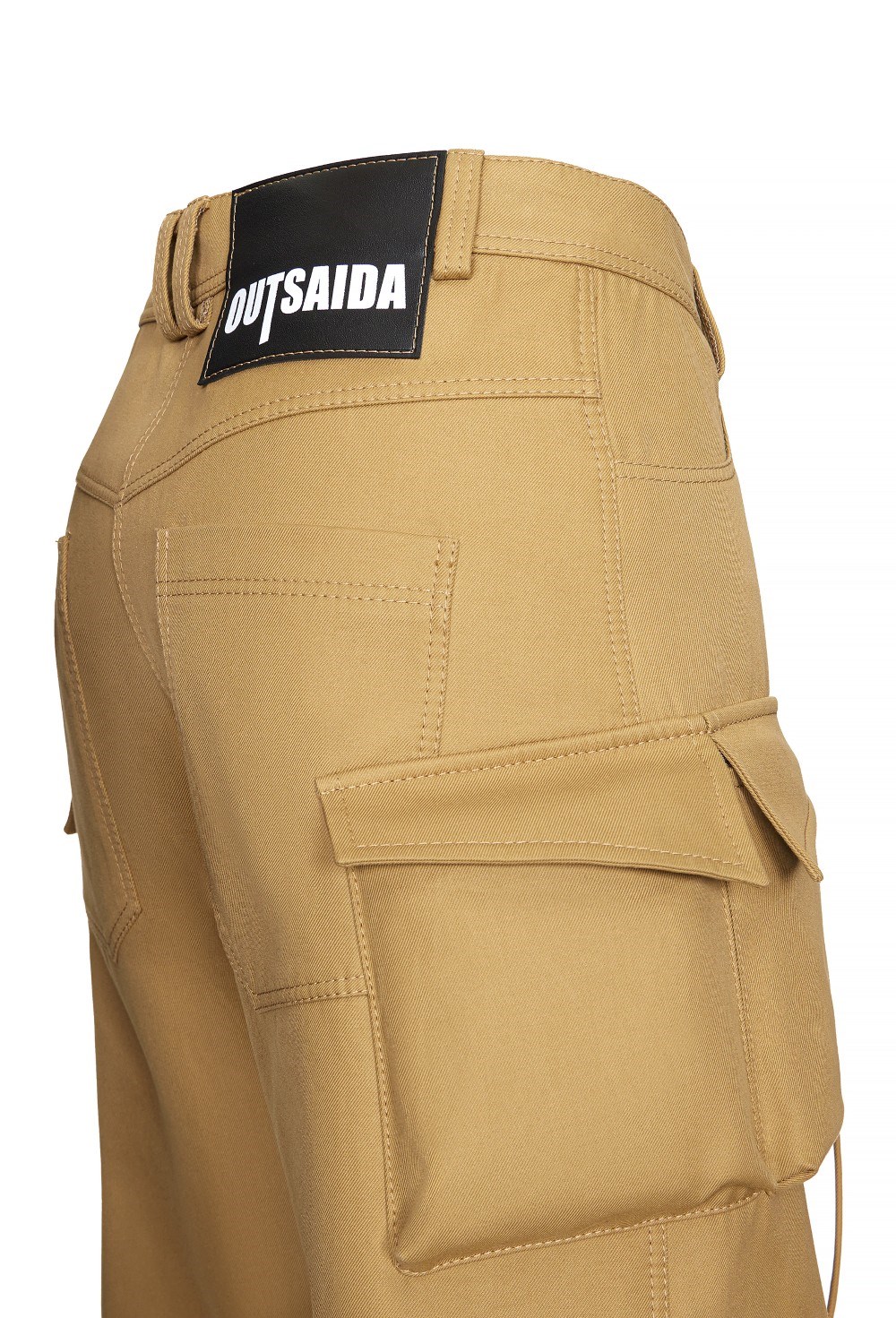 Брюки-карго из плотного хлопка - фото 84136
