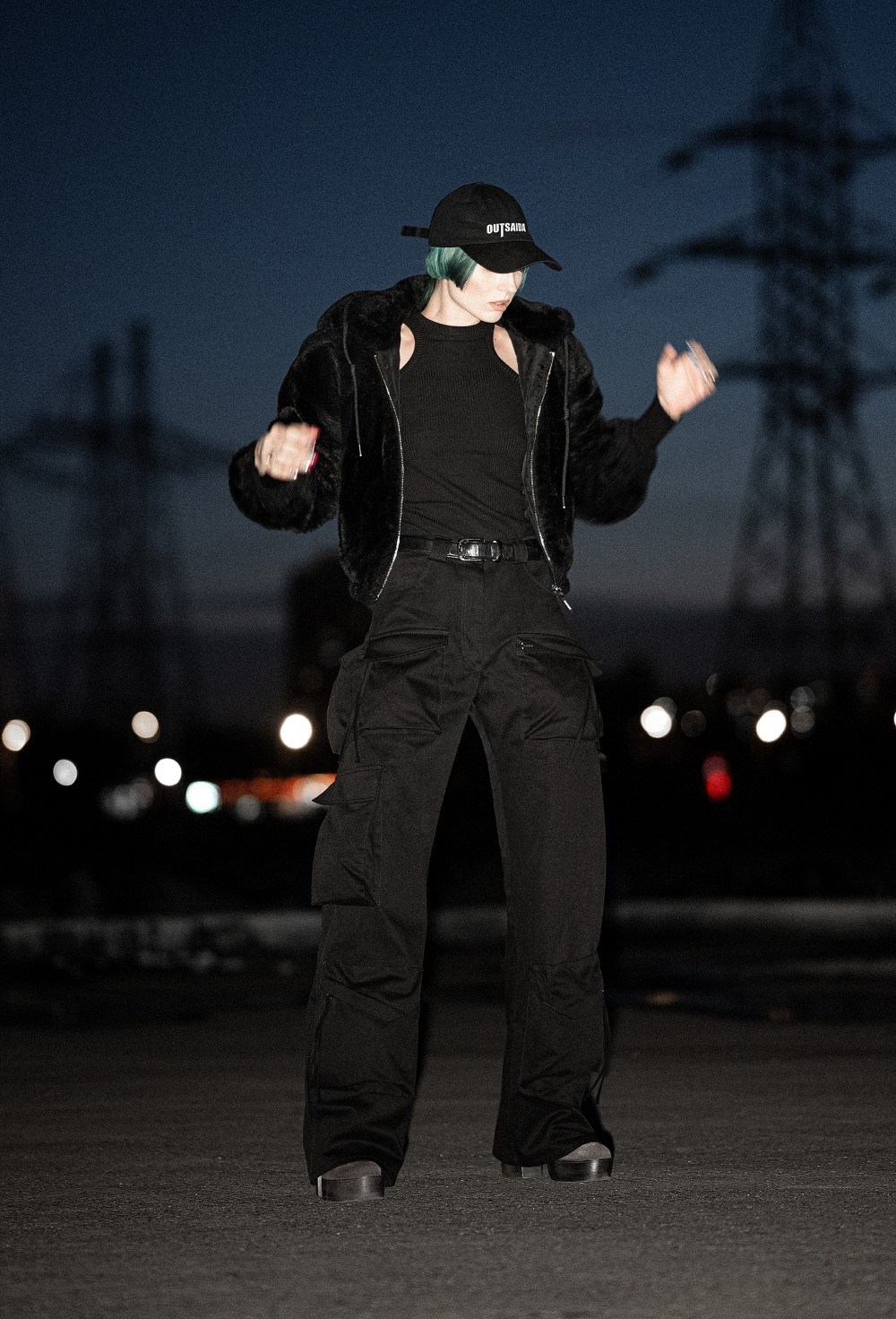 Брюки-карго из плотного хлопка - фото 84148