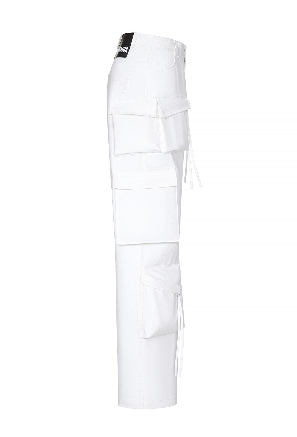 Джинсы-карго из плотного хлопка - фото 84151