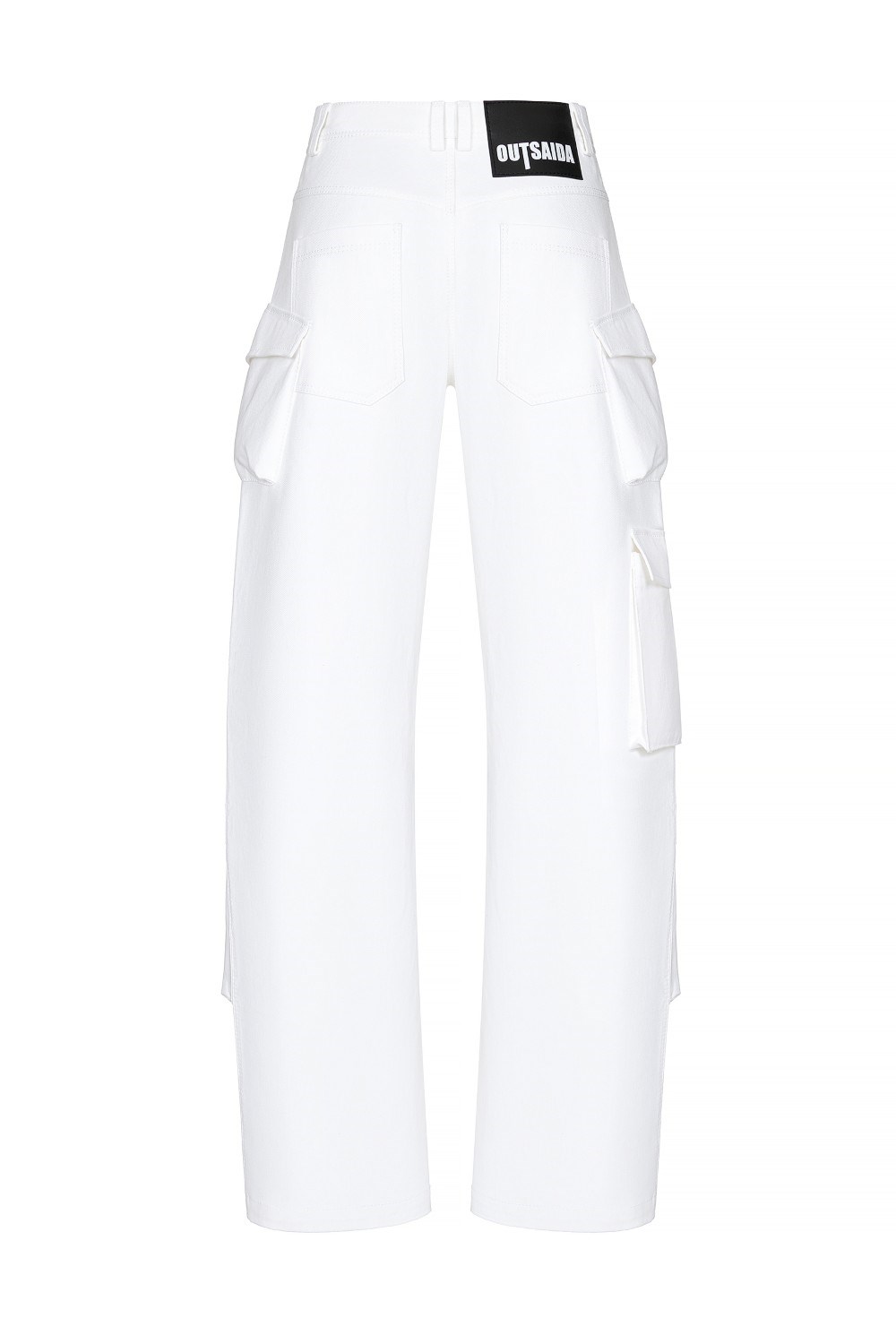 Джинсы-карго из плотного хлопка - фото 84152