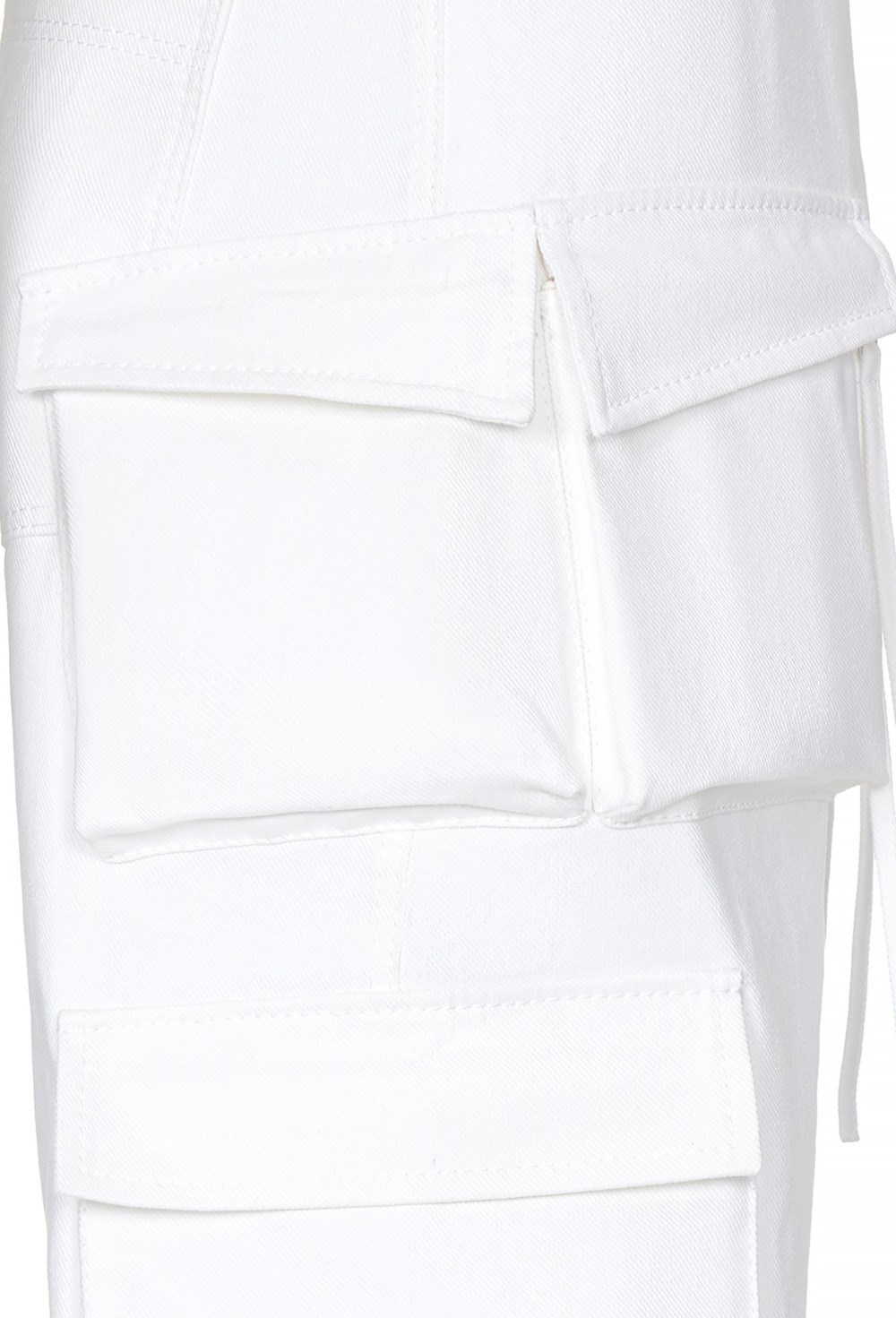 Джинсы-карго из плотного хлопка - фото 84153