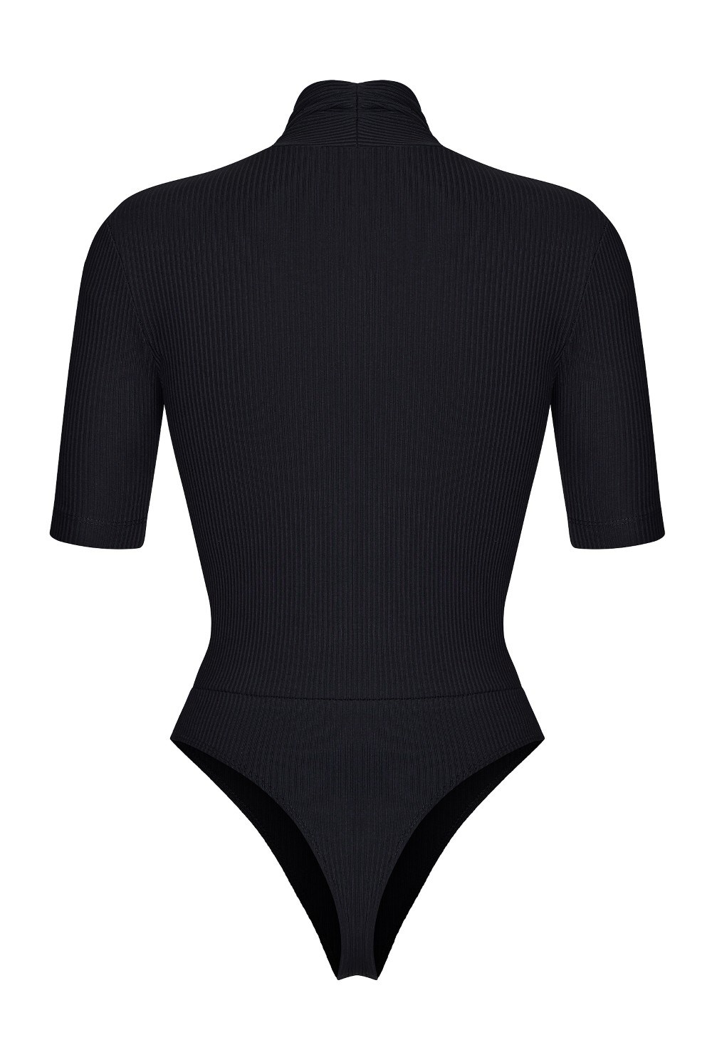 Боди с глубоким декольте из трикотажа - фото 84173