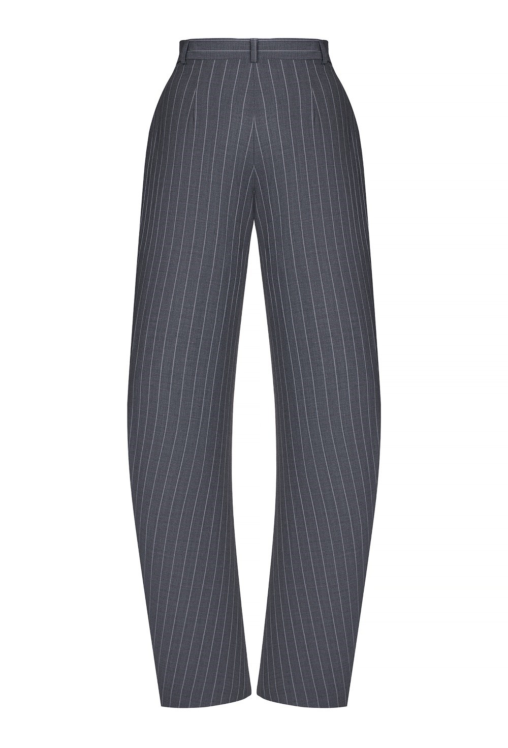 Брюки модельного кроя из тонкой шерсти - фото 84200