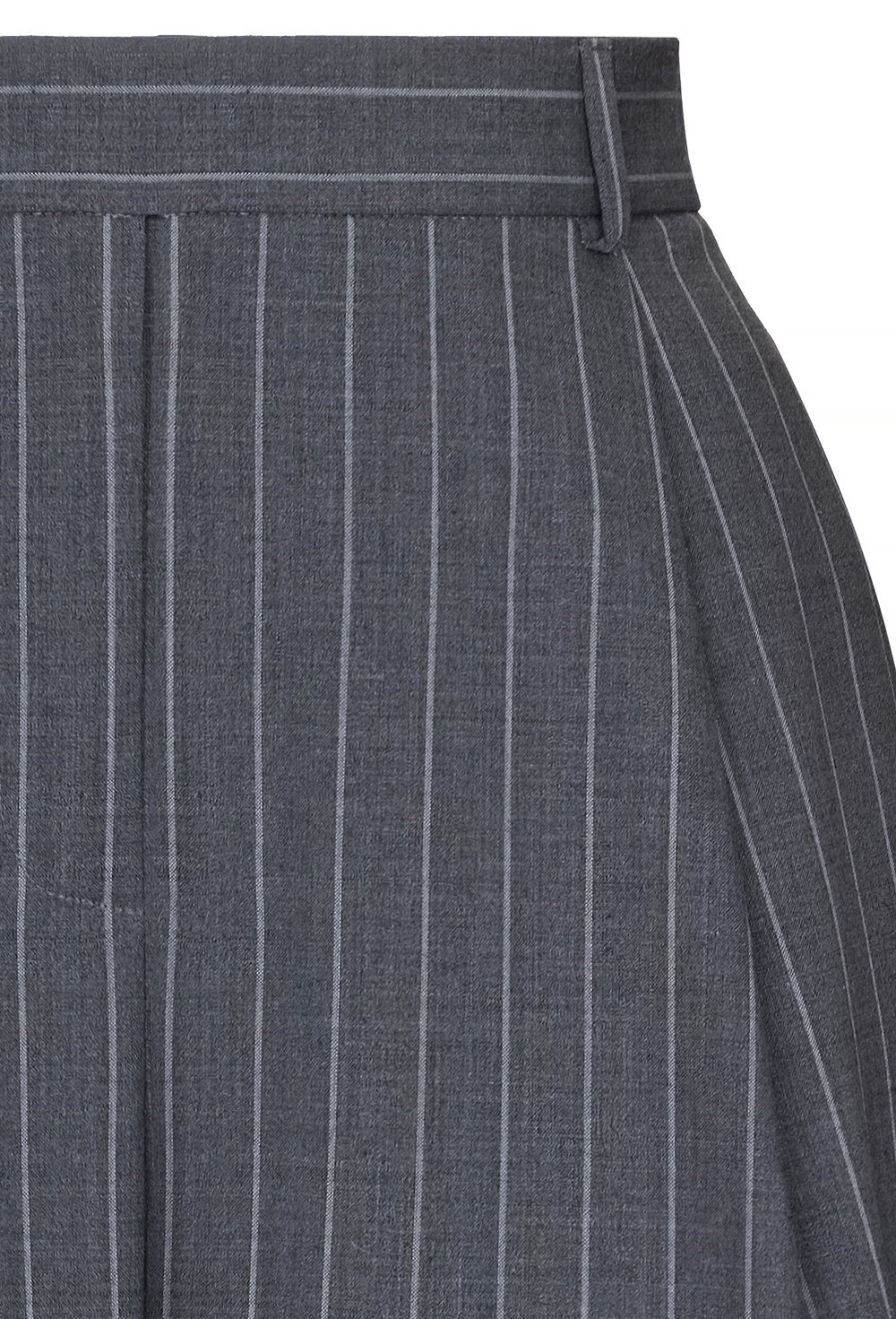 Брюки модельного кроя из тонкой шерсти - фото 84201