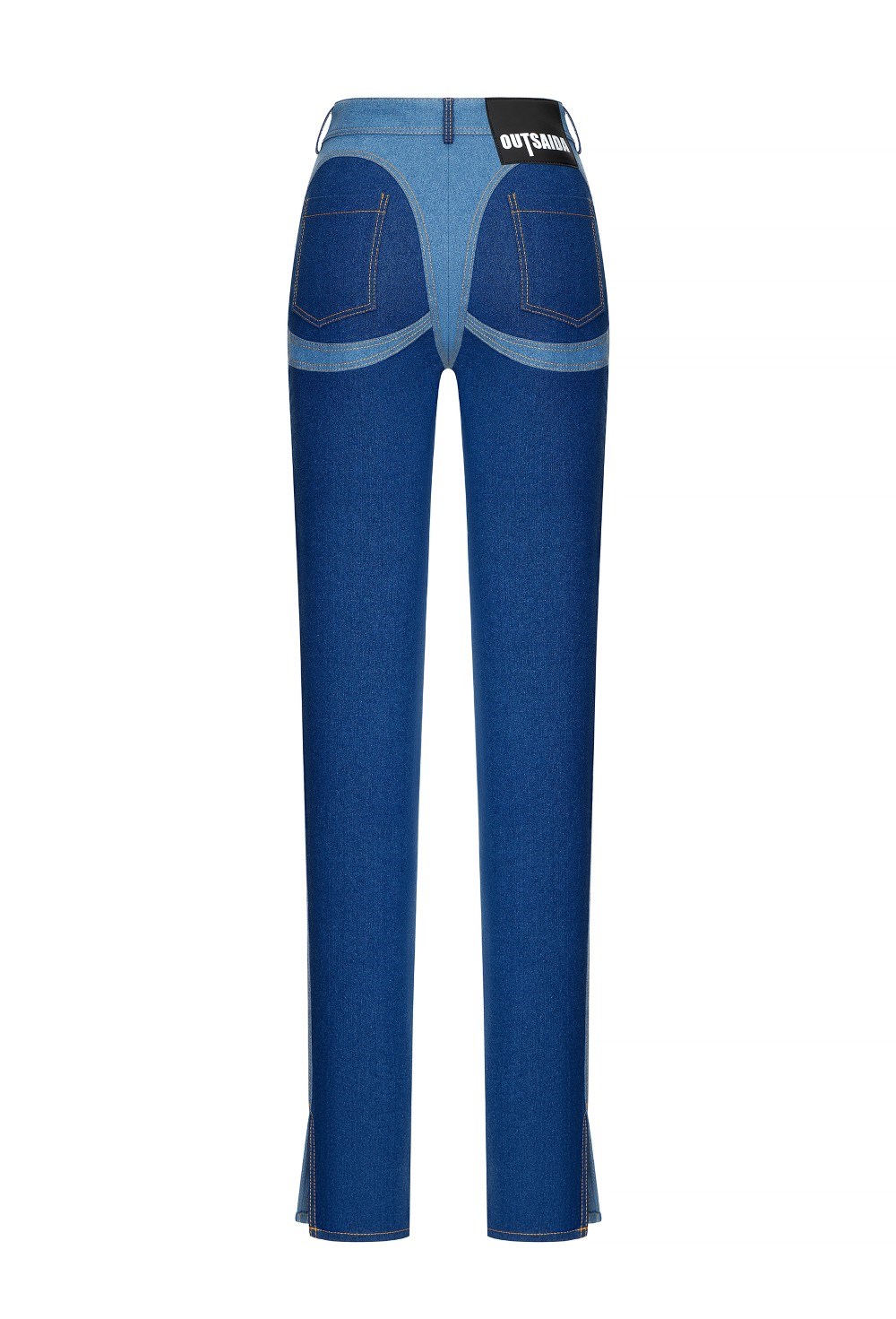 Джинсы с акцентом на ягодицах - фото 84210