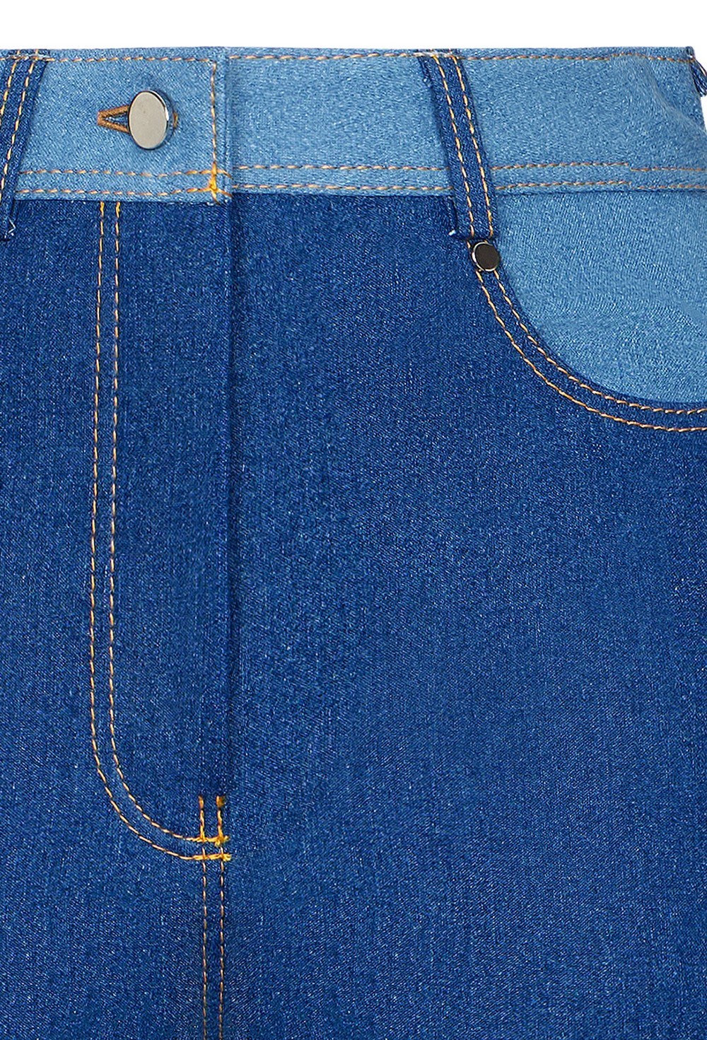 Джинсы с акцентом на ягодицах - фото 84211