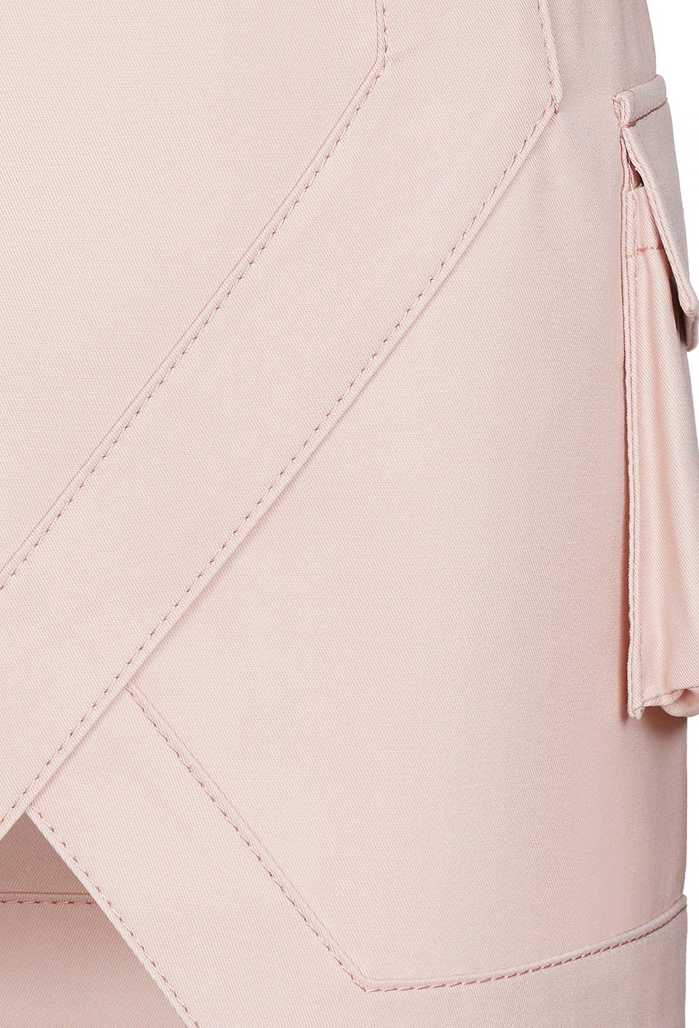 Юбка на высокой посадке с карманом-сумочкой - фото 84241