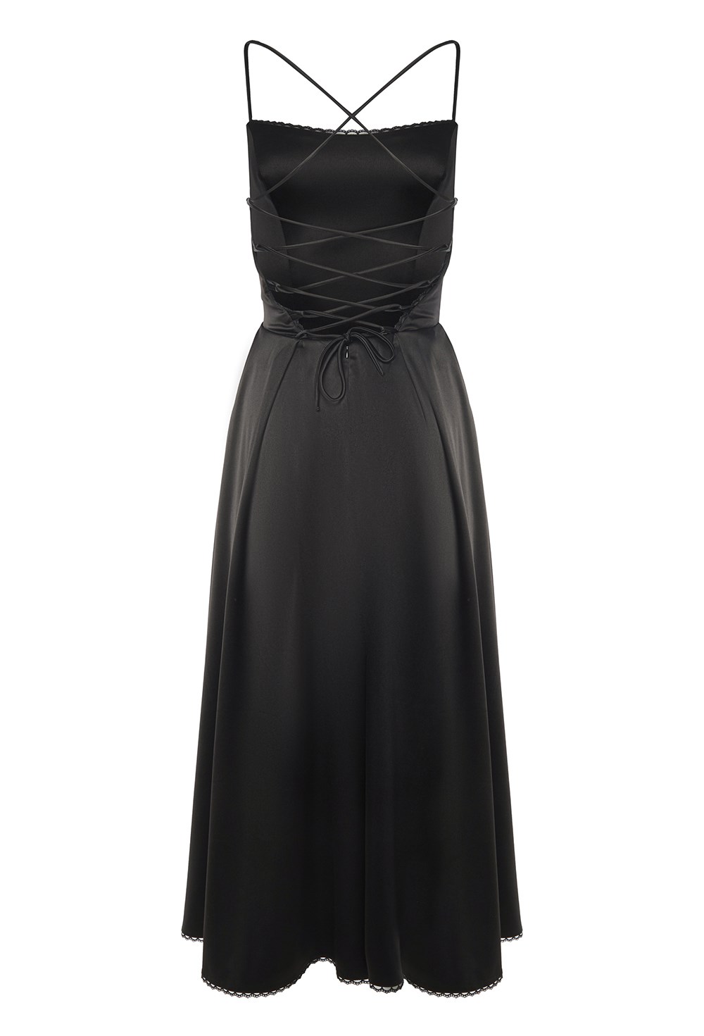 Корсетное платье-миди Rosalyn - фото 84260