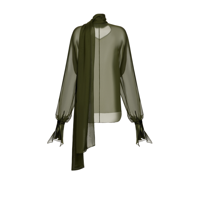 Блуза из шифона - фото 84343