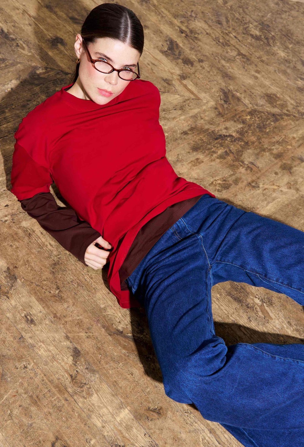 Джинсы клеш - фото 84363