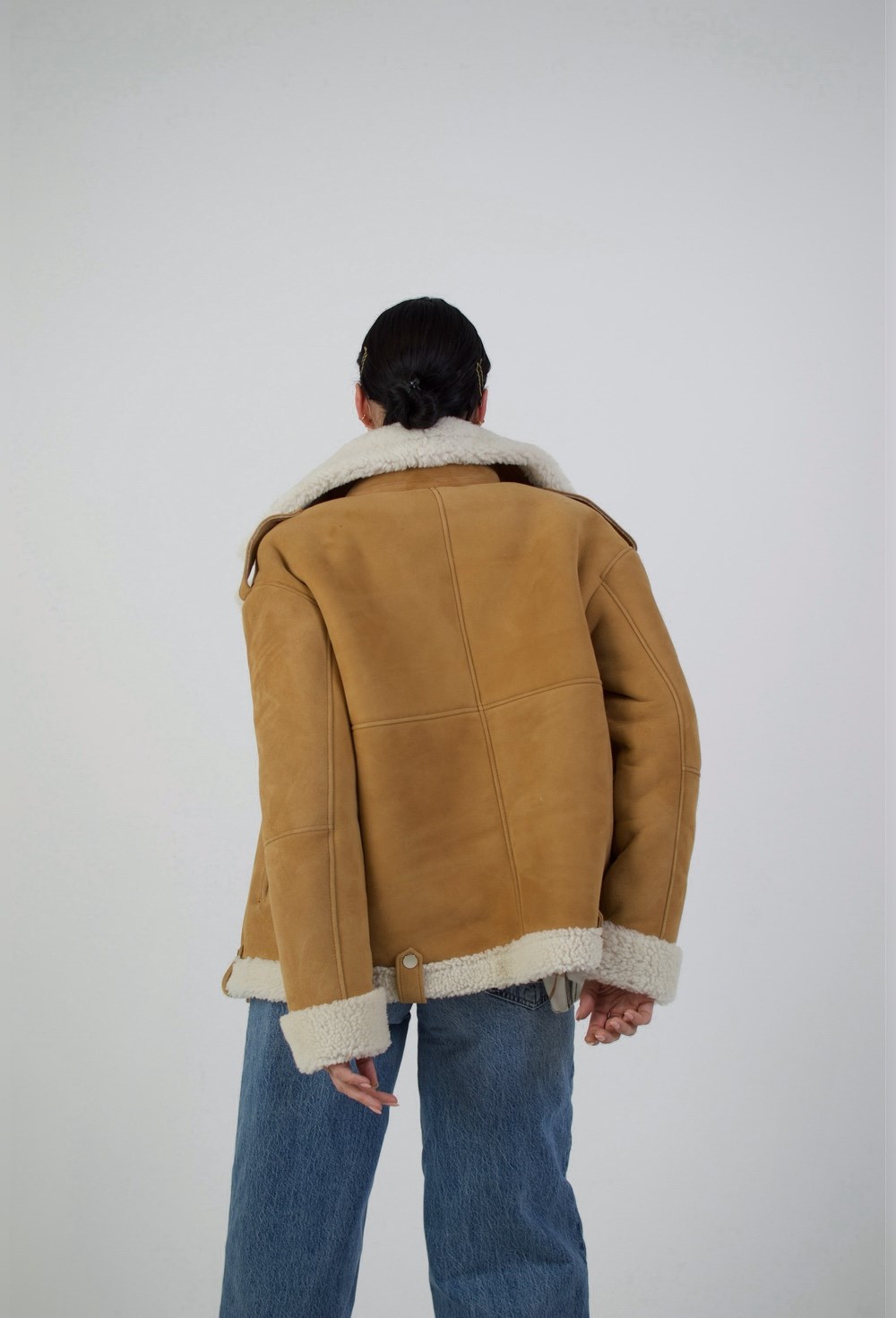 Дубленка авиатор - фото 85404