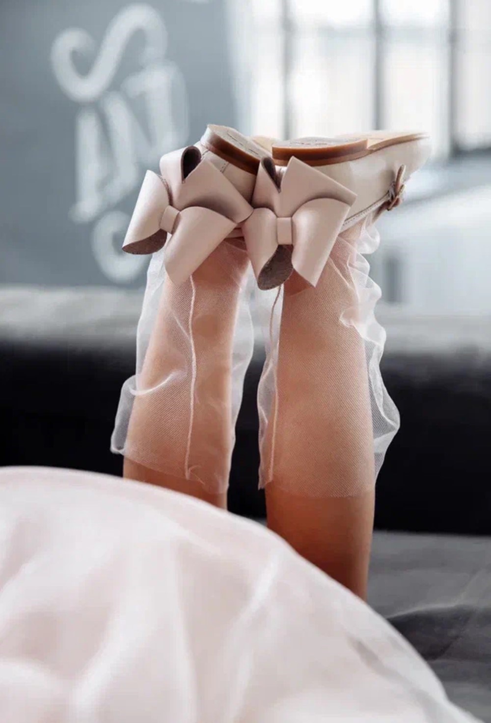 Тюлевые носочки - фото 85708