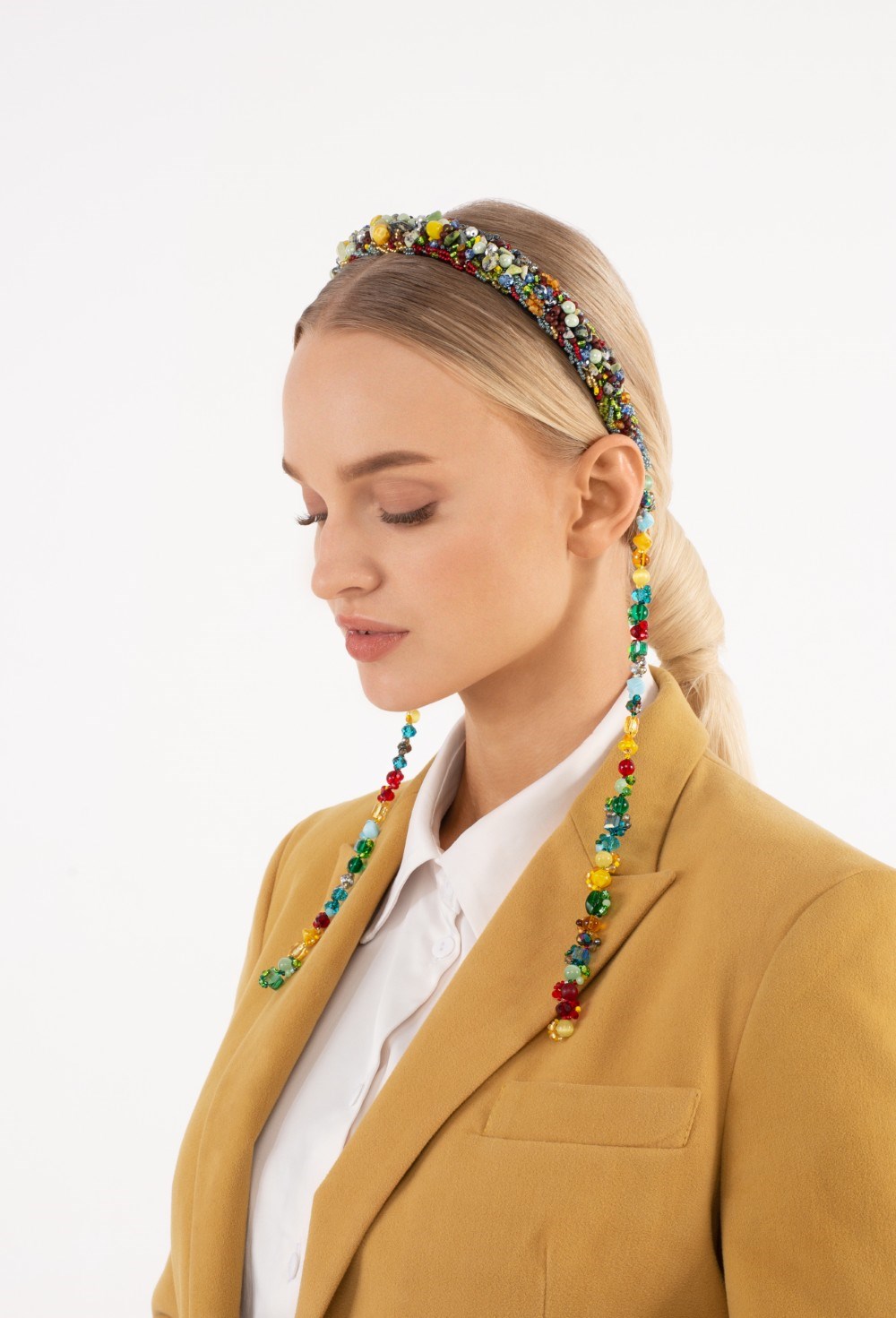 Узкий ободок À Perles  - фото 85894