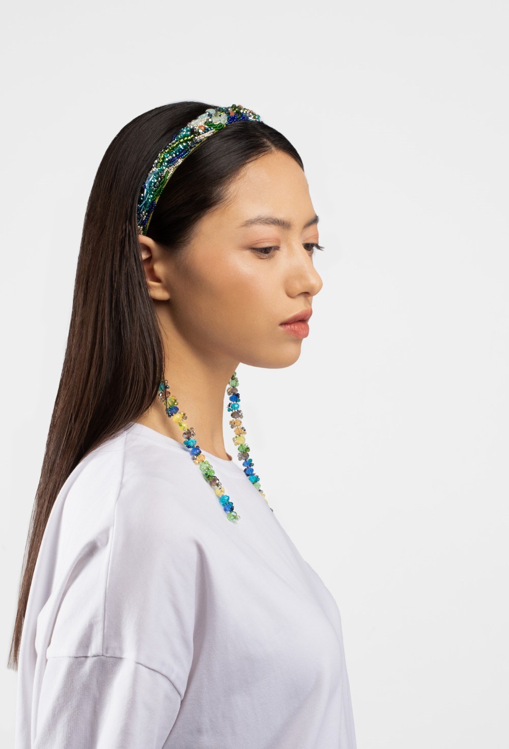 Узкий ободок À Perles - фото 86003