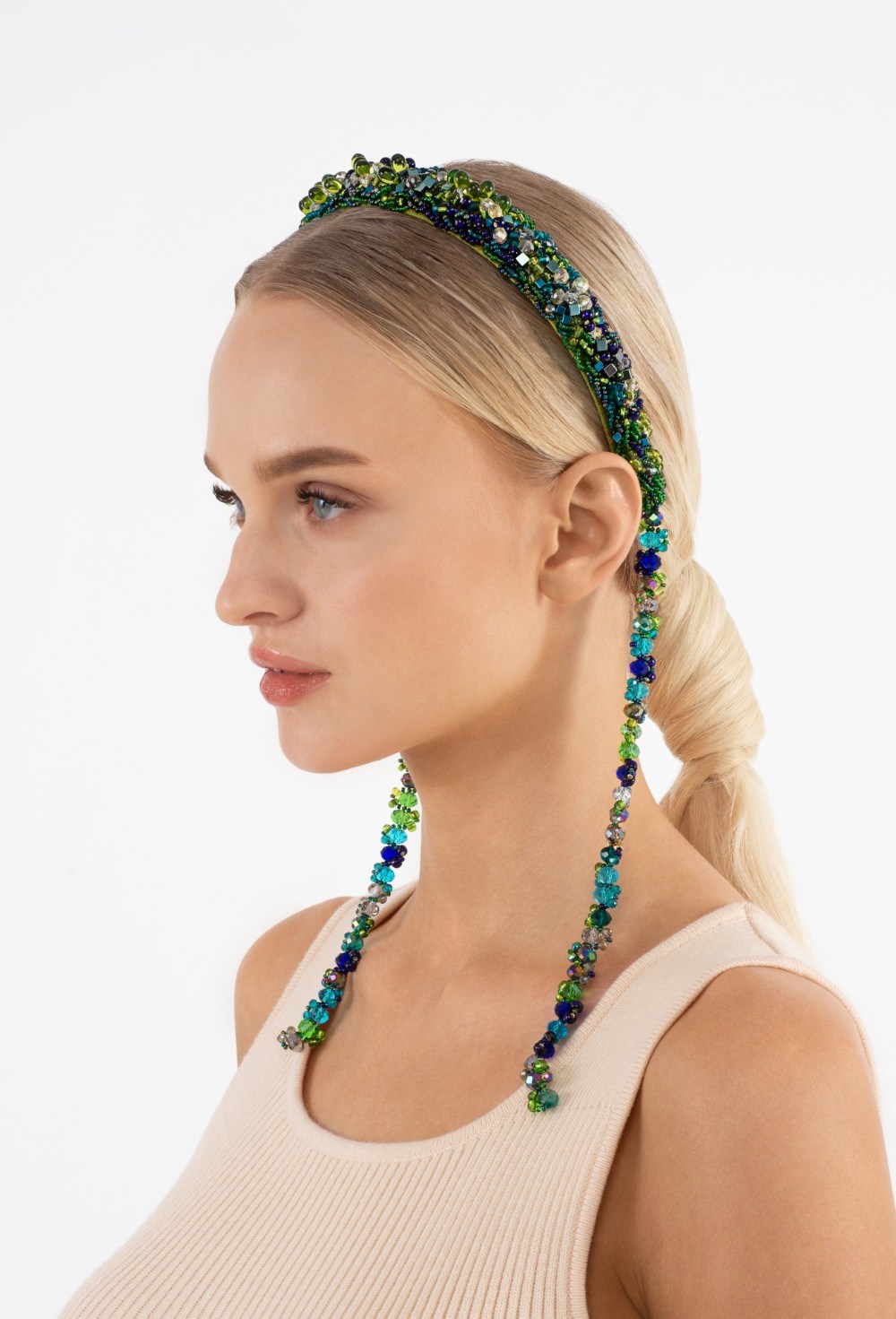 Узкий ободок À Perles - фото 86012