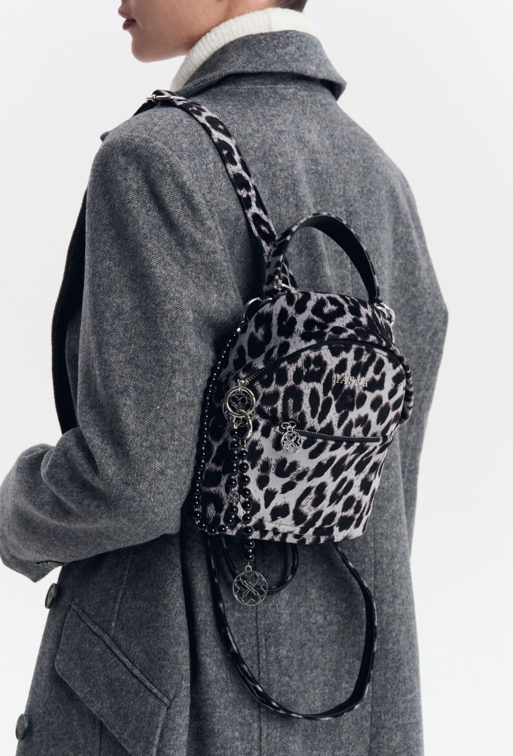 Рюкзак YASNA LEO GREY - фото 86330