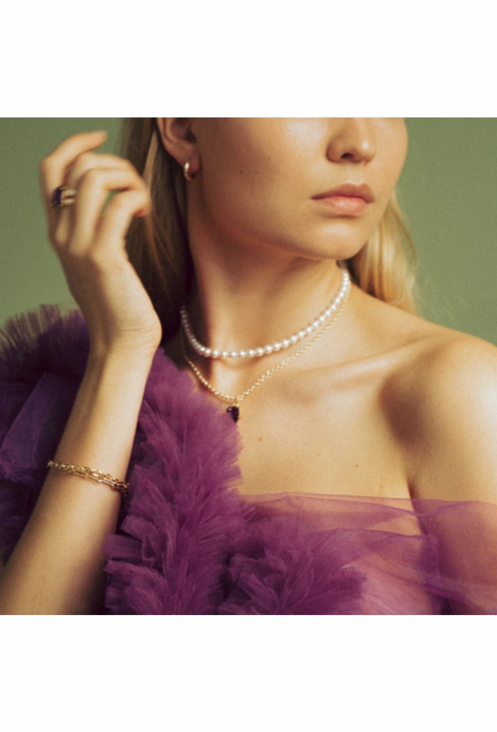 Браслет CLASSY двойной - фото 86399