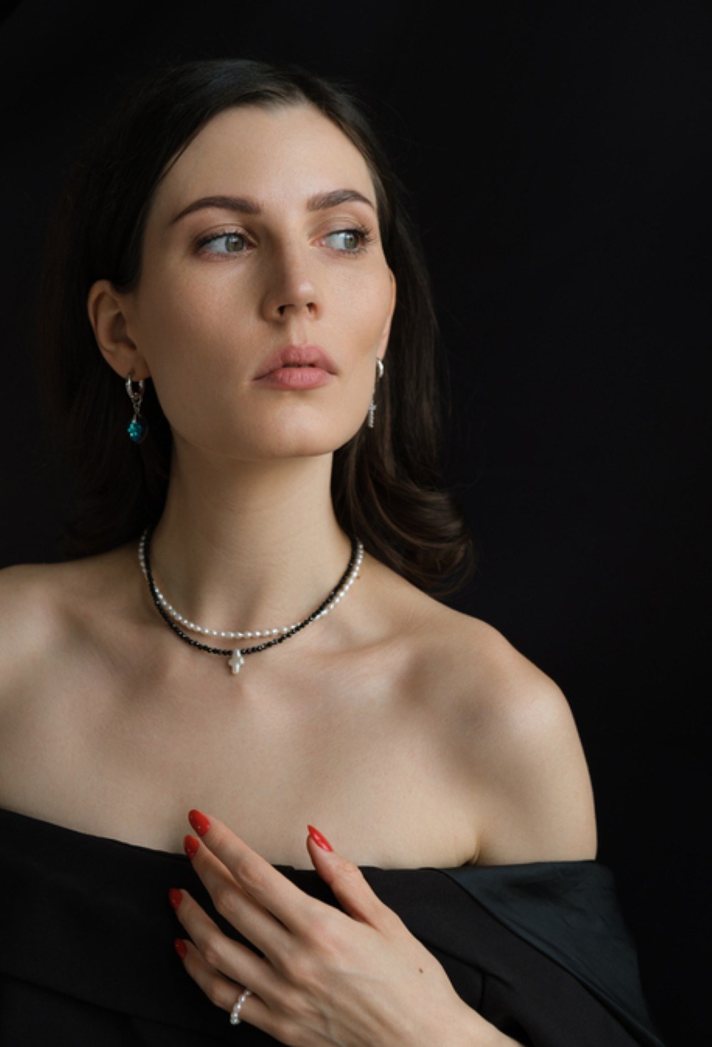 Серьги MORE DRAMA - фото 86410