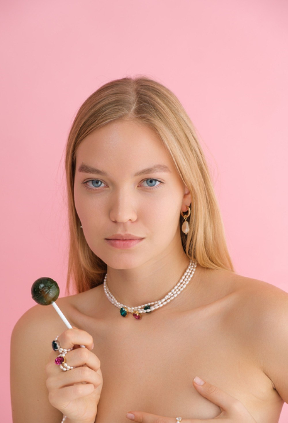 Серьги MORE DRAMA - фото 86416