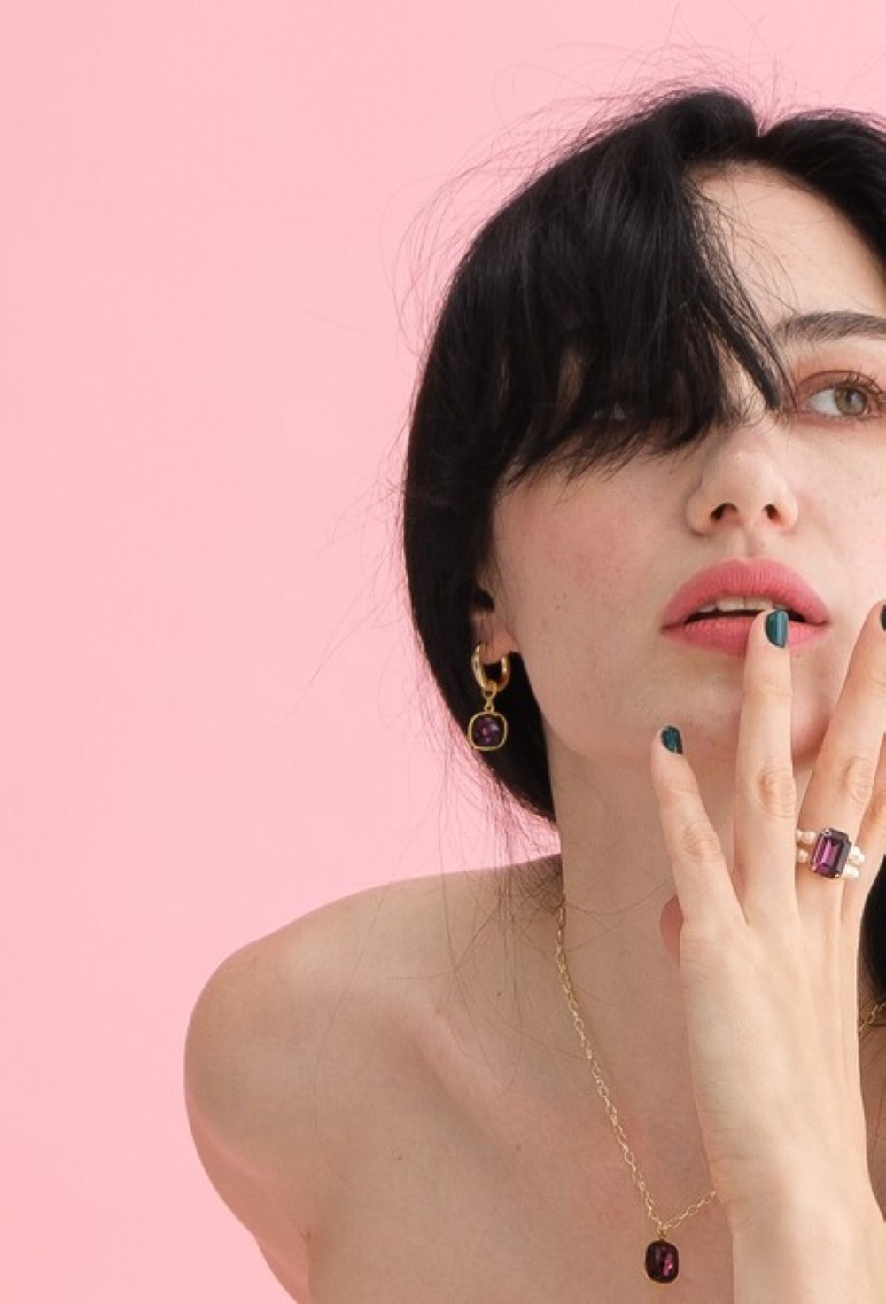 Серьги и колье MADE OF MAGIC - фото 86730