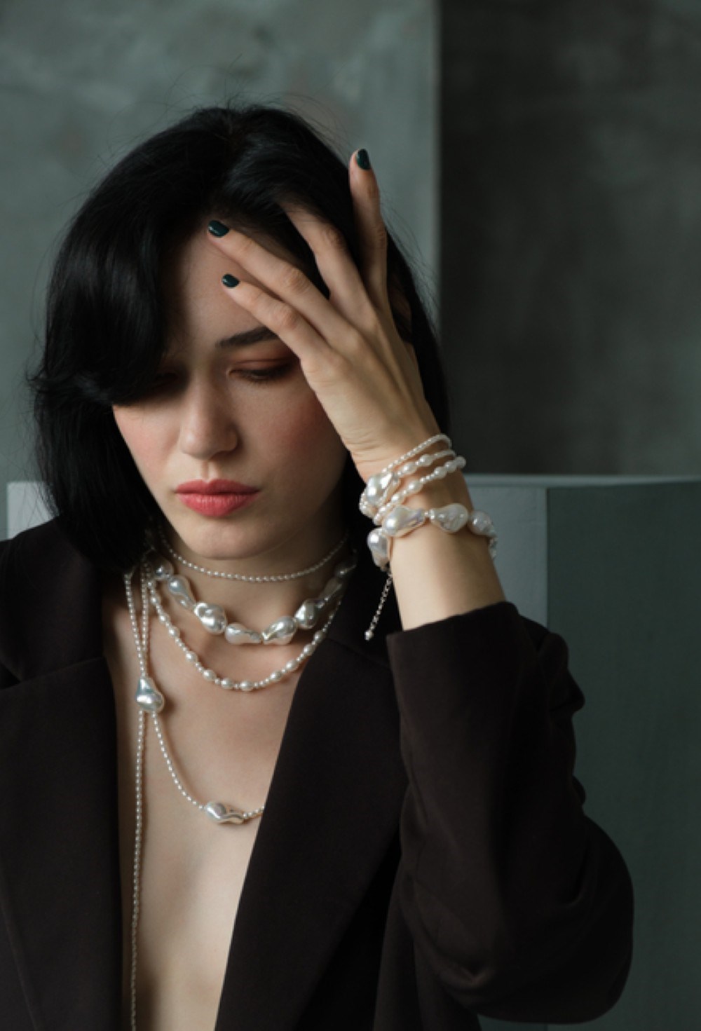 Колье и браслет MORE DRAMA - фото 86762