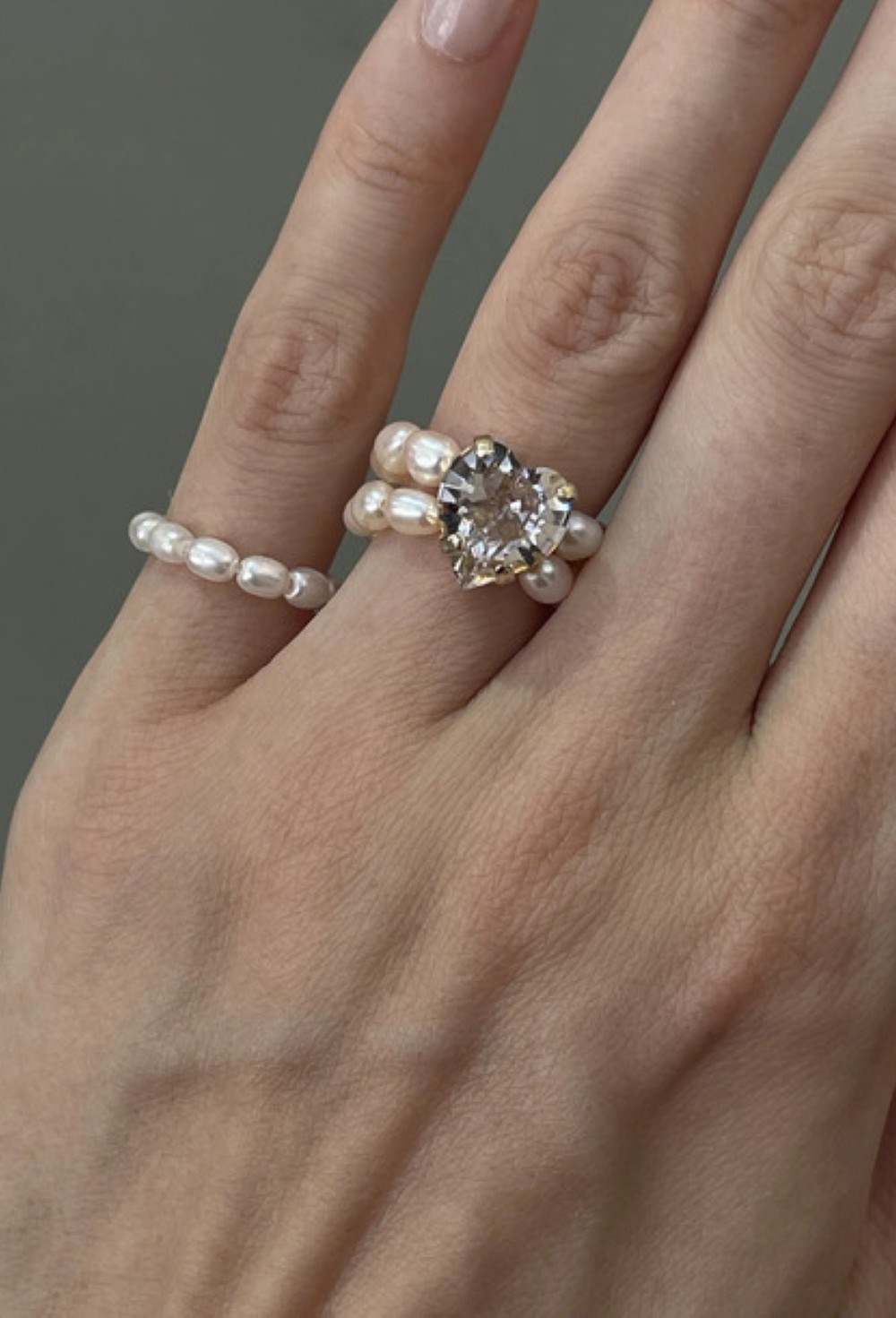 Кольцо с сердцем MADE OF MAGIC - фото 86849