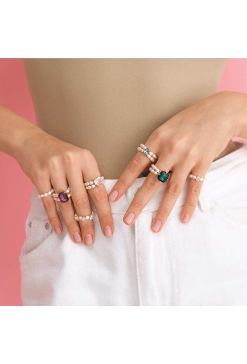 Кольцо CLASSY на мизинец - фото 86937