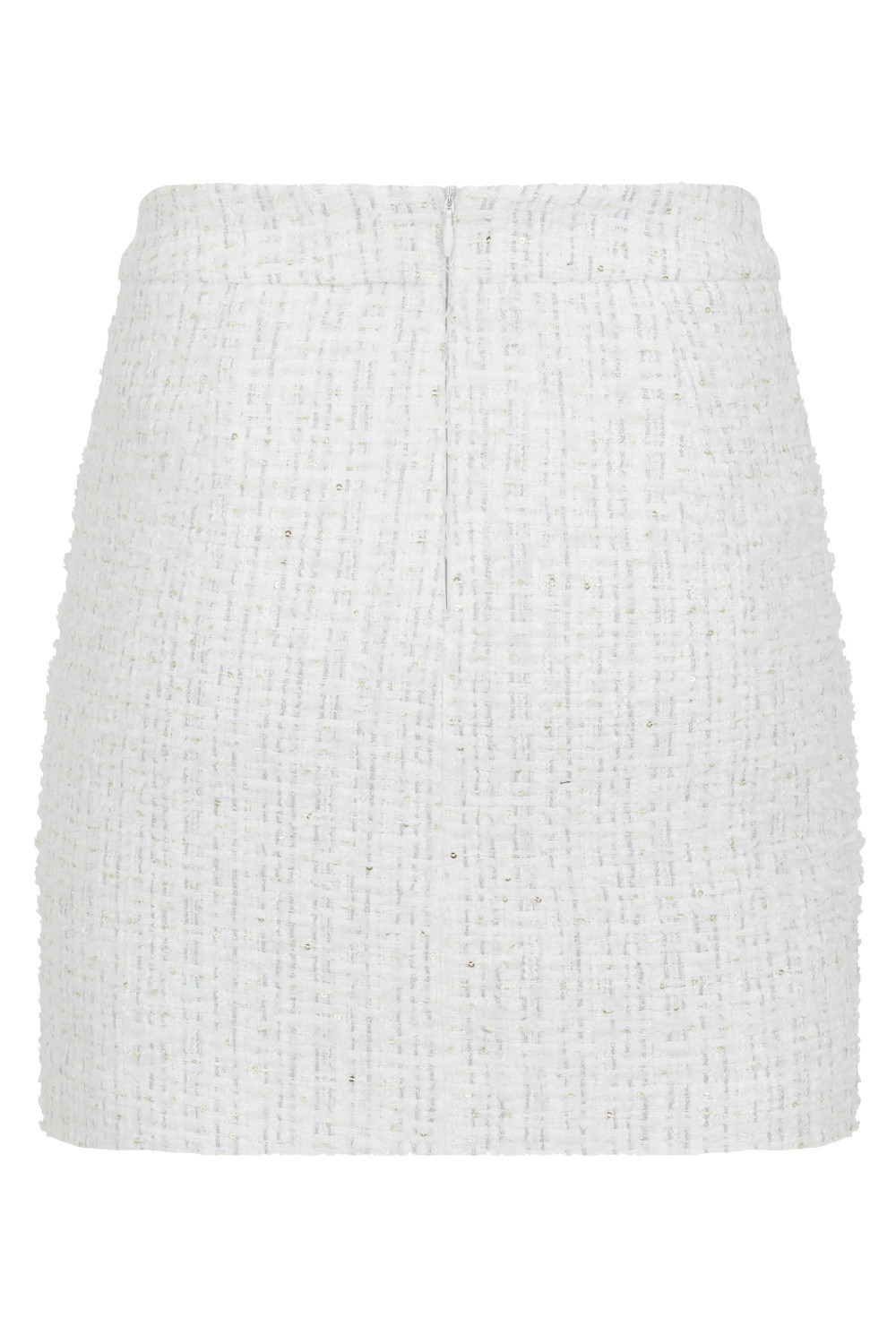 Юбка мини твидовая - фото 87244