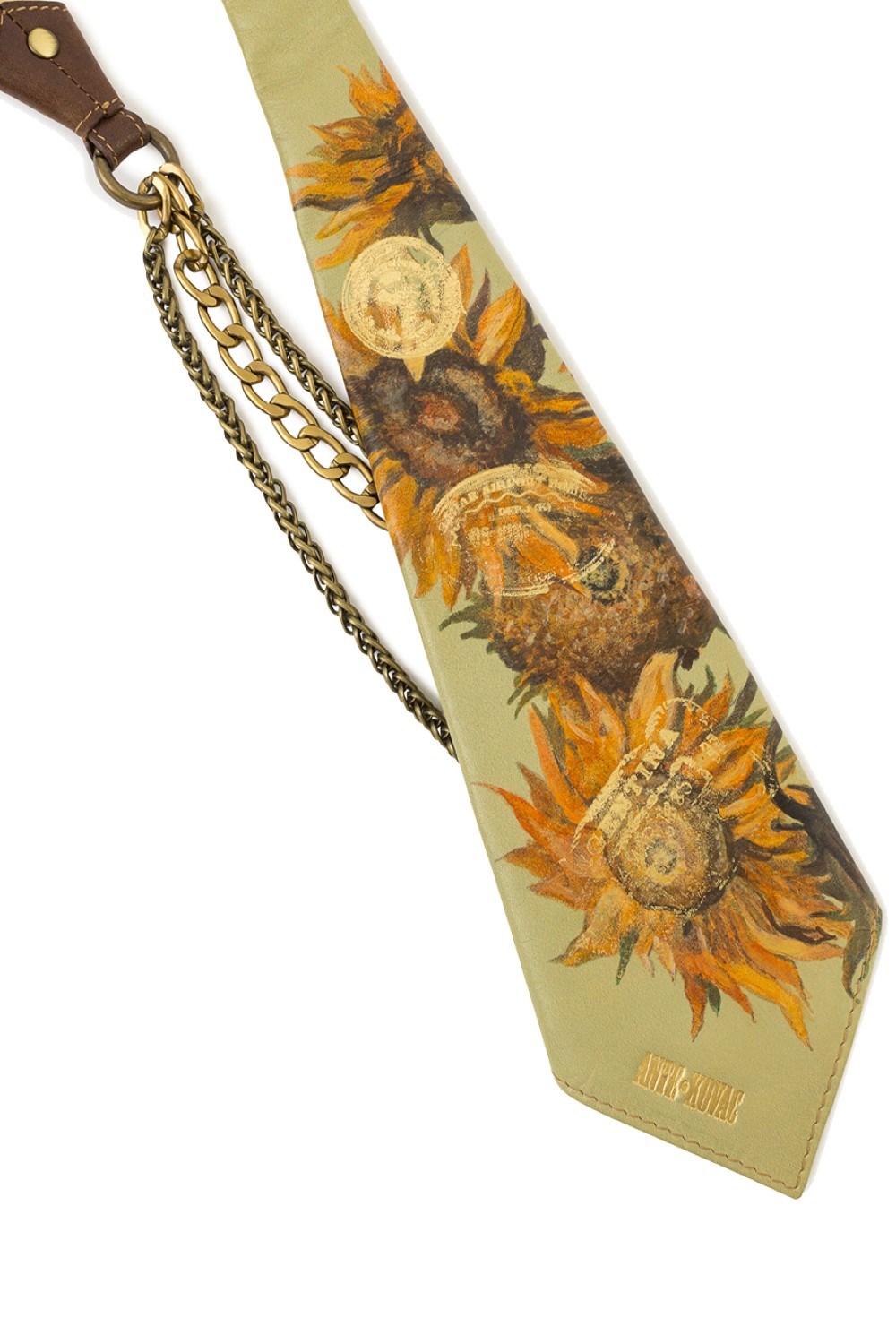 Галстук "Подсолнухи" - фото 87322