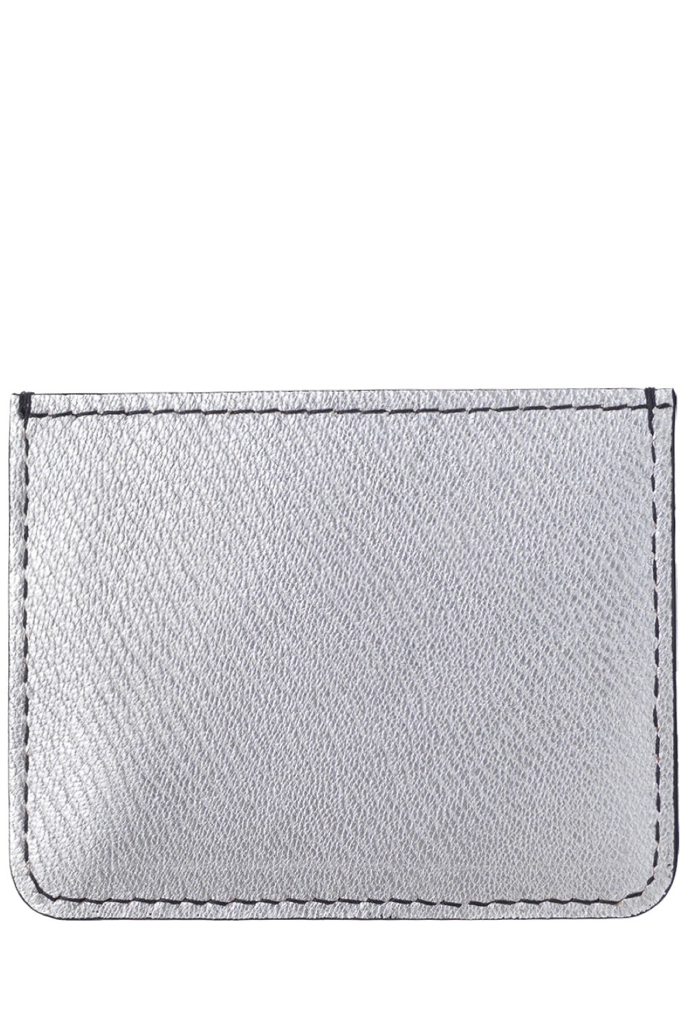 Картхолдер "Кроко" в серебре - фото 87349