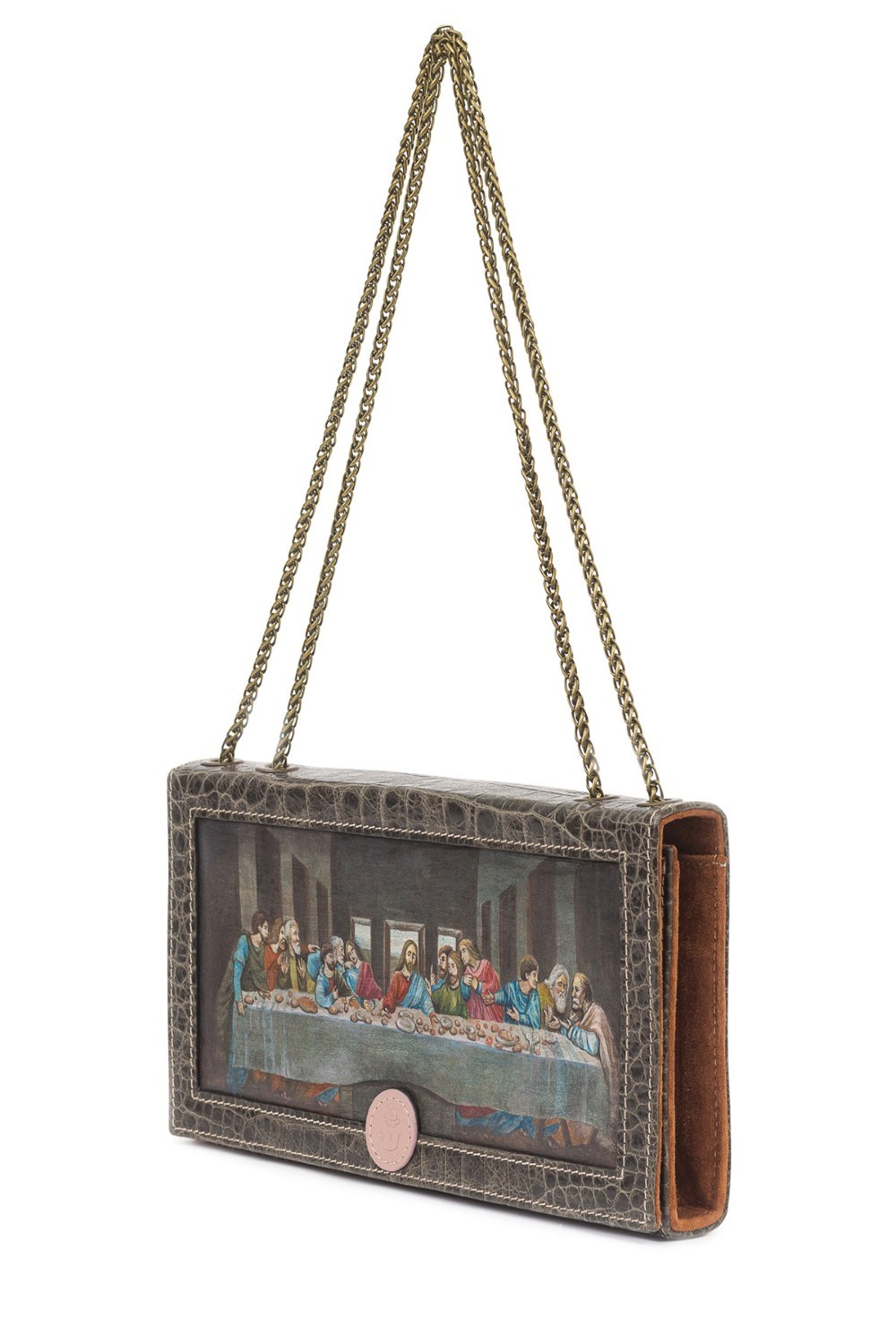 Клатч Брик "Вечерия" в кроко - фото 87391