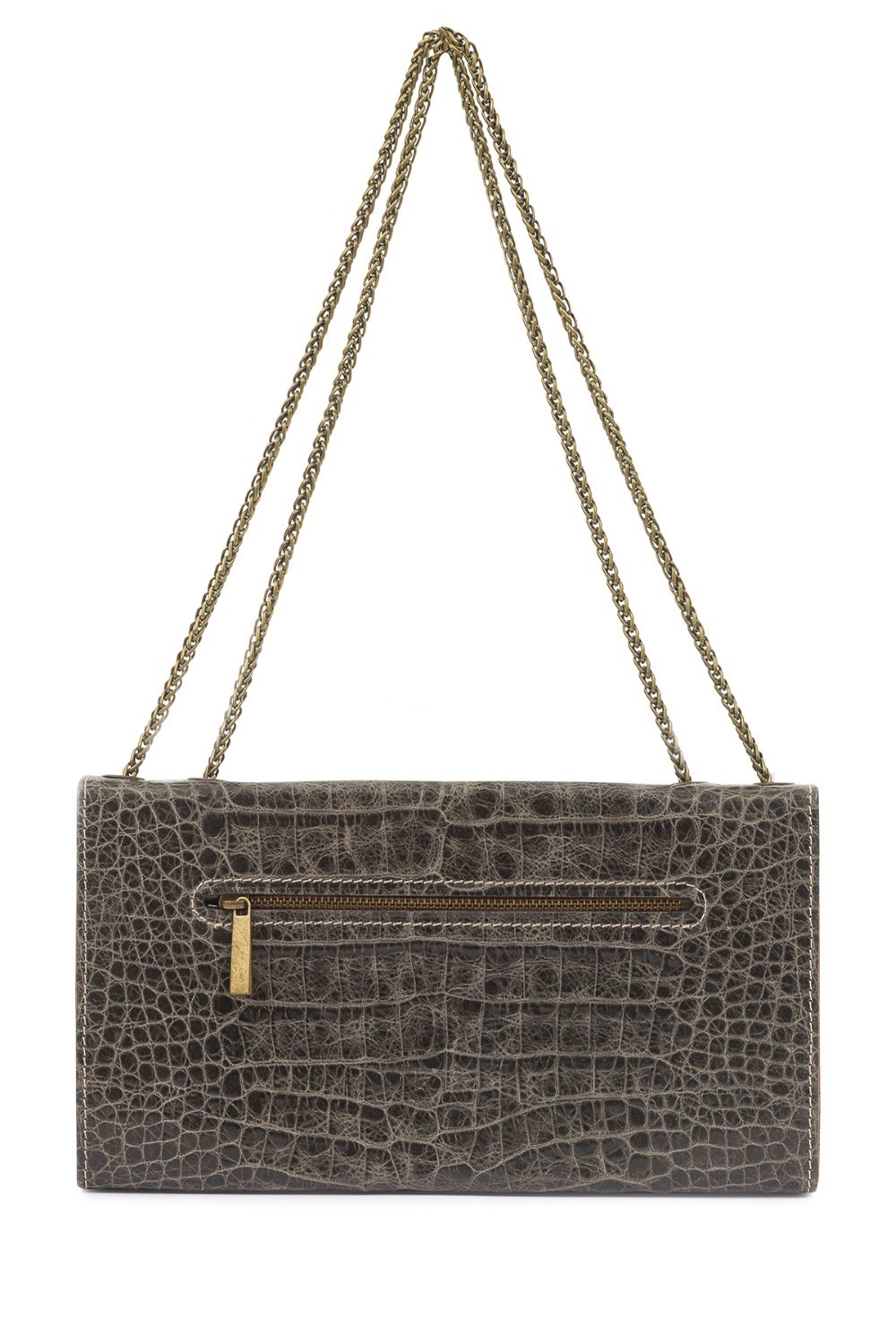 Клатч Брик "Вечерия" в кроко - фото 87392