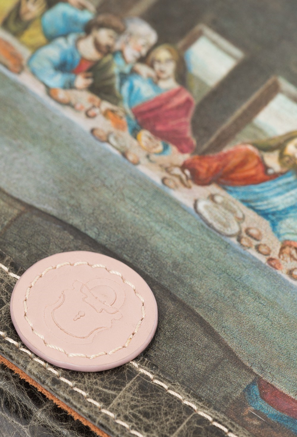 Клатч Брик "Вечерия" в кроко - фото 87394