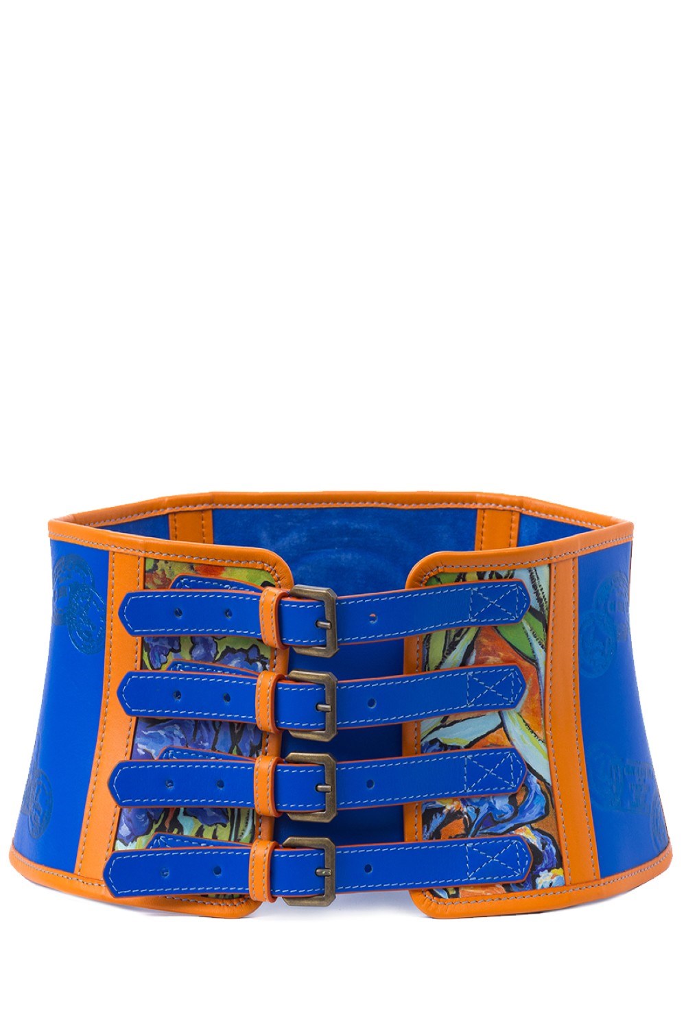 Корсет "Ирисы для Mrs. Van Gogh" - фото 87600