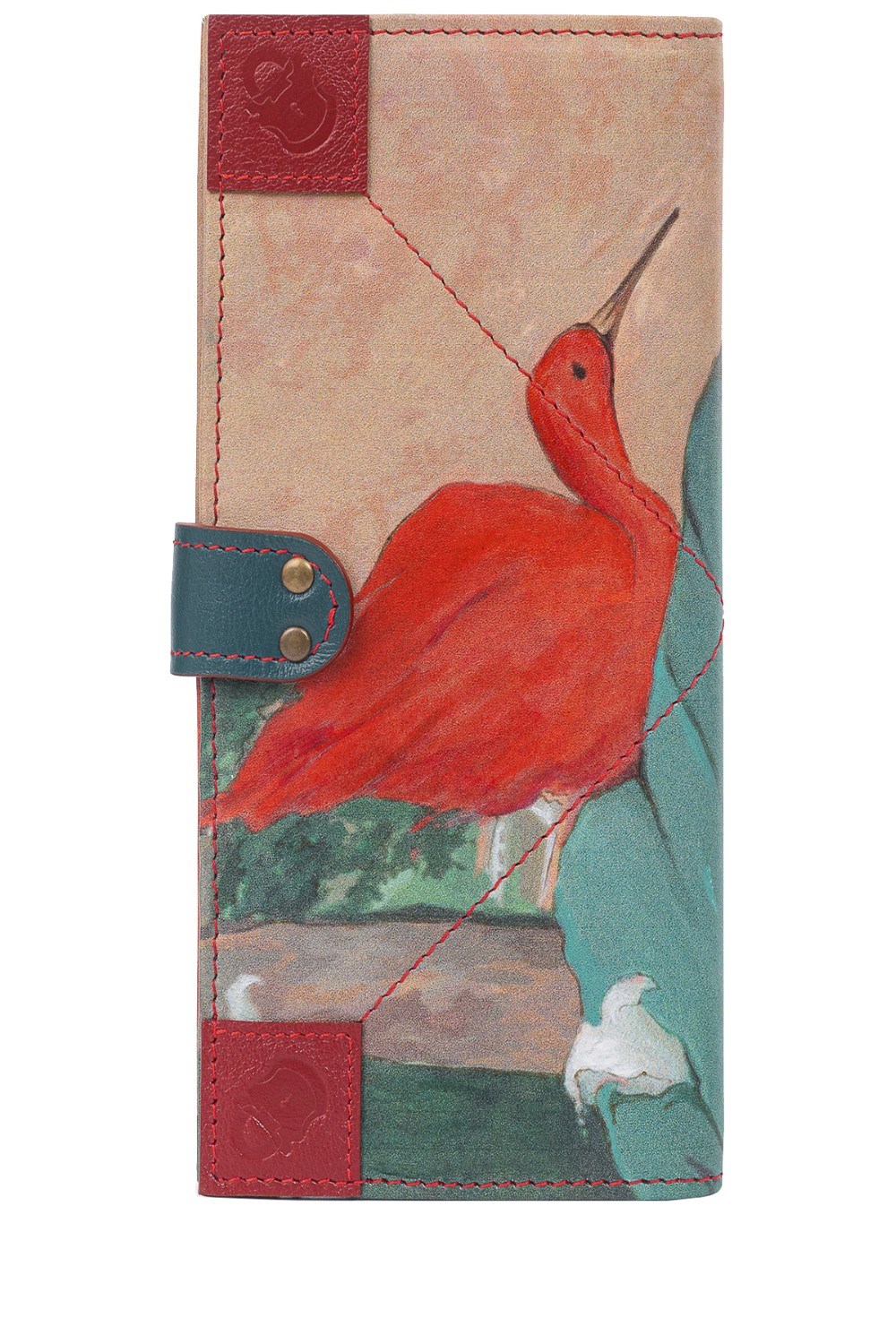 Портмоне "Девушка с ибисами" - фото 87706