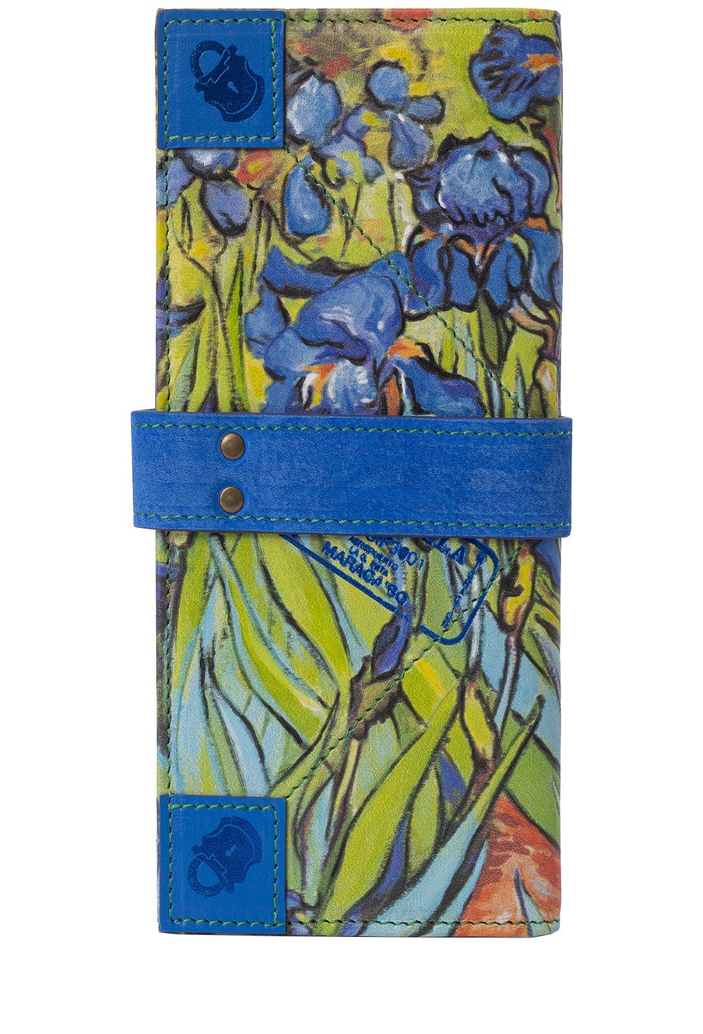 Портмоне "Ирисы для Mrs. Van Gogh" - фото 87715