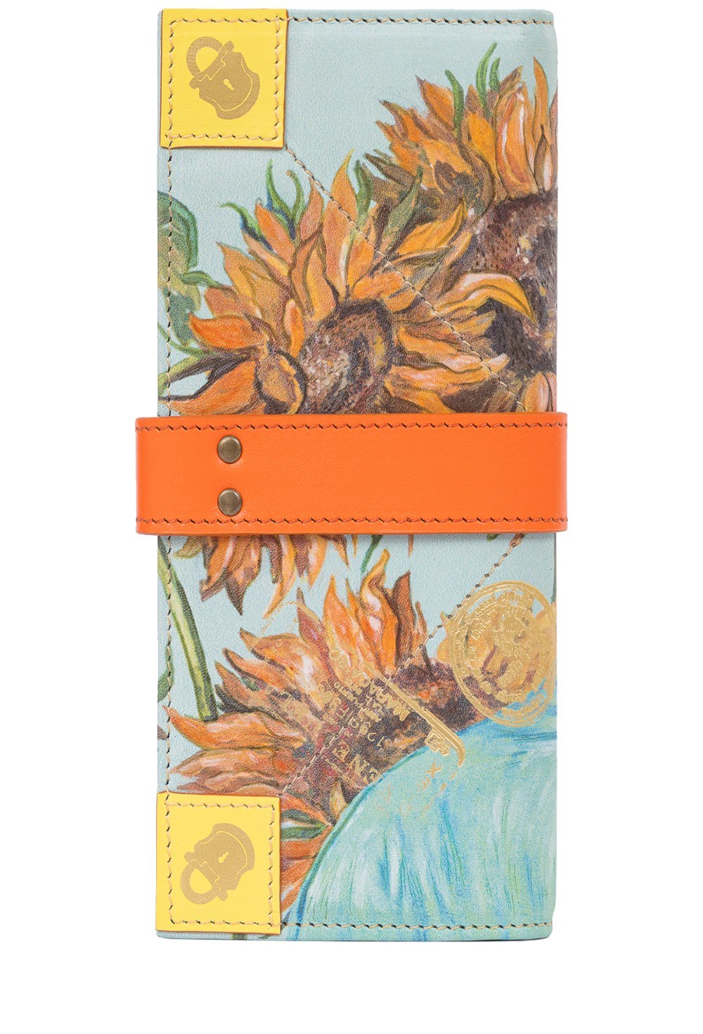 Портмоне "Подсолнухи для Mrs. Van Gold" - фото 87735